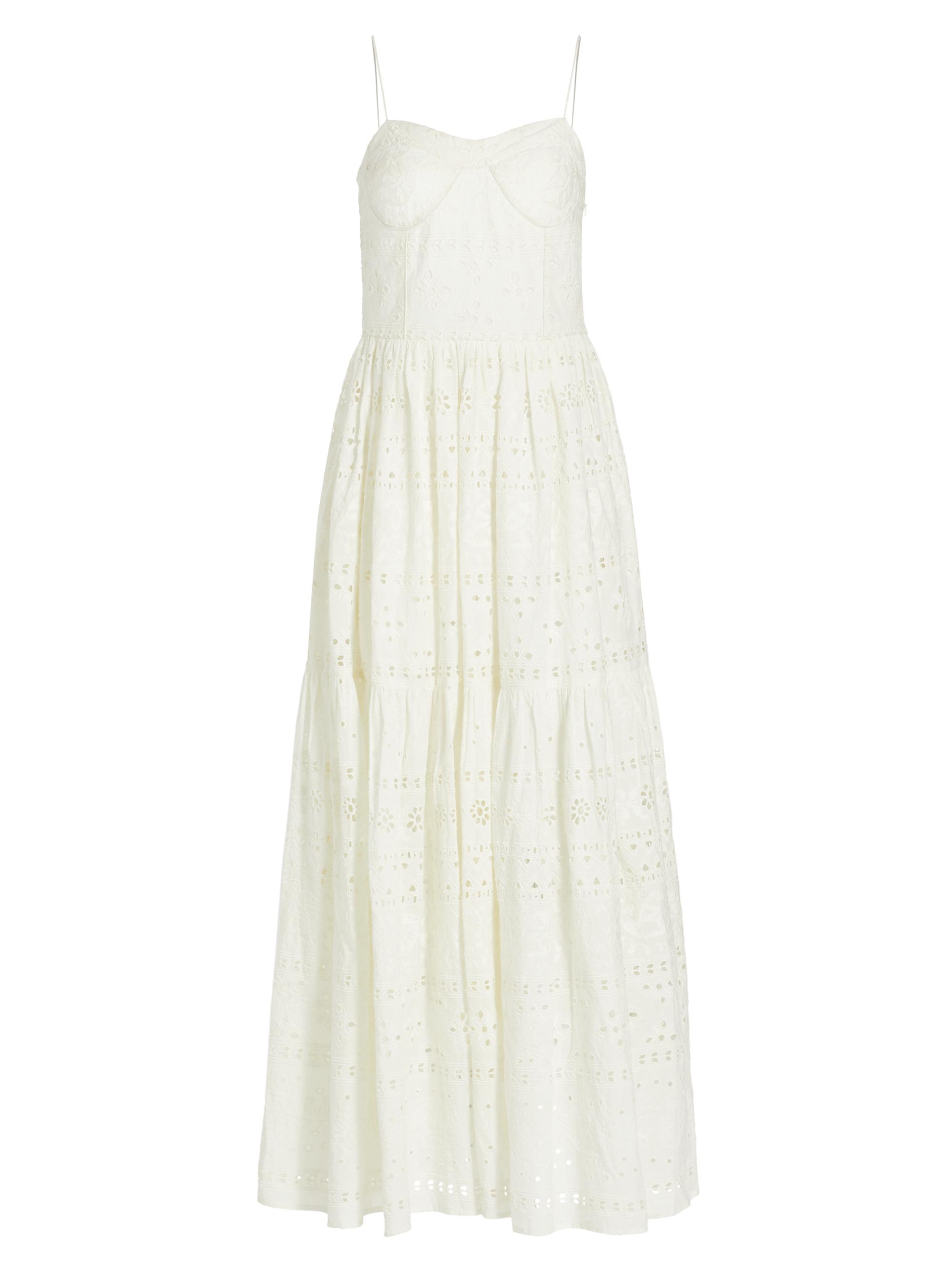 Derek Lam 10 Crosby Maeleyse Mixed Media Lace Dress | Saks Fifth