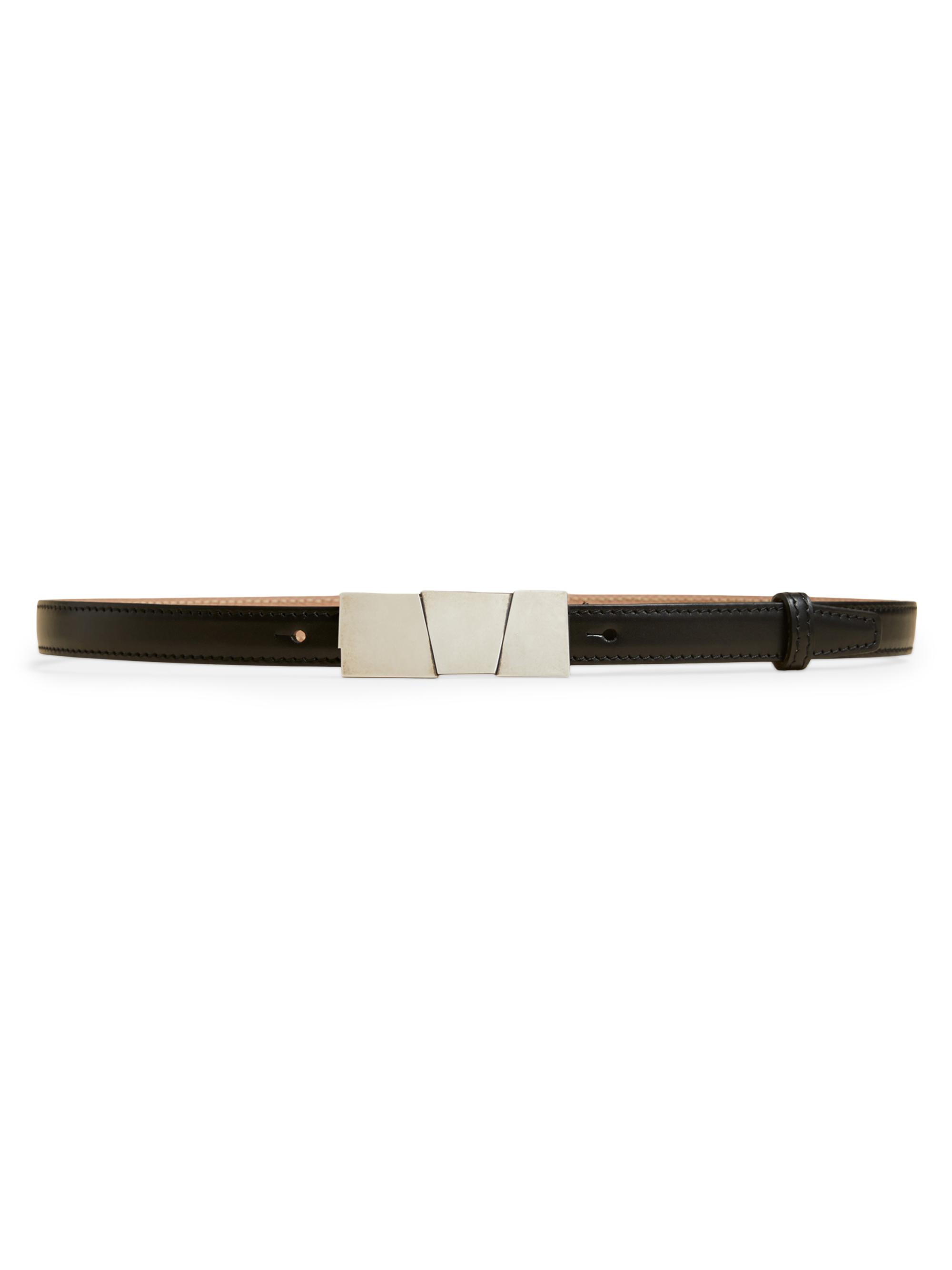 Axel leather belt