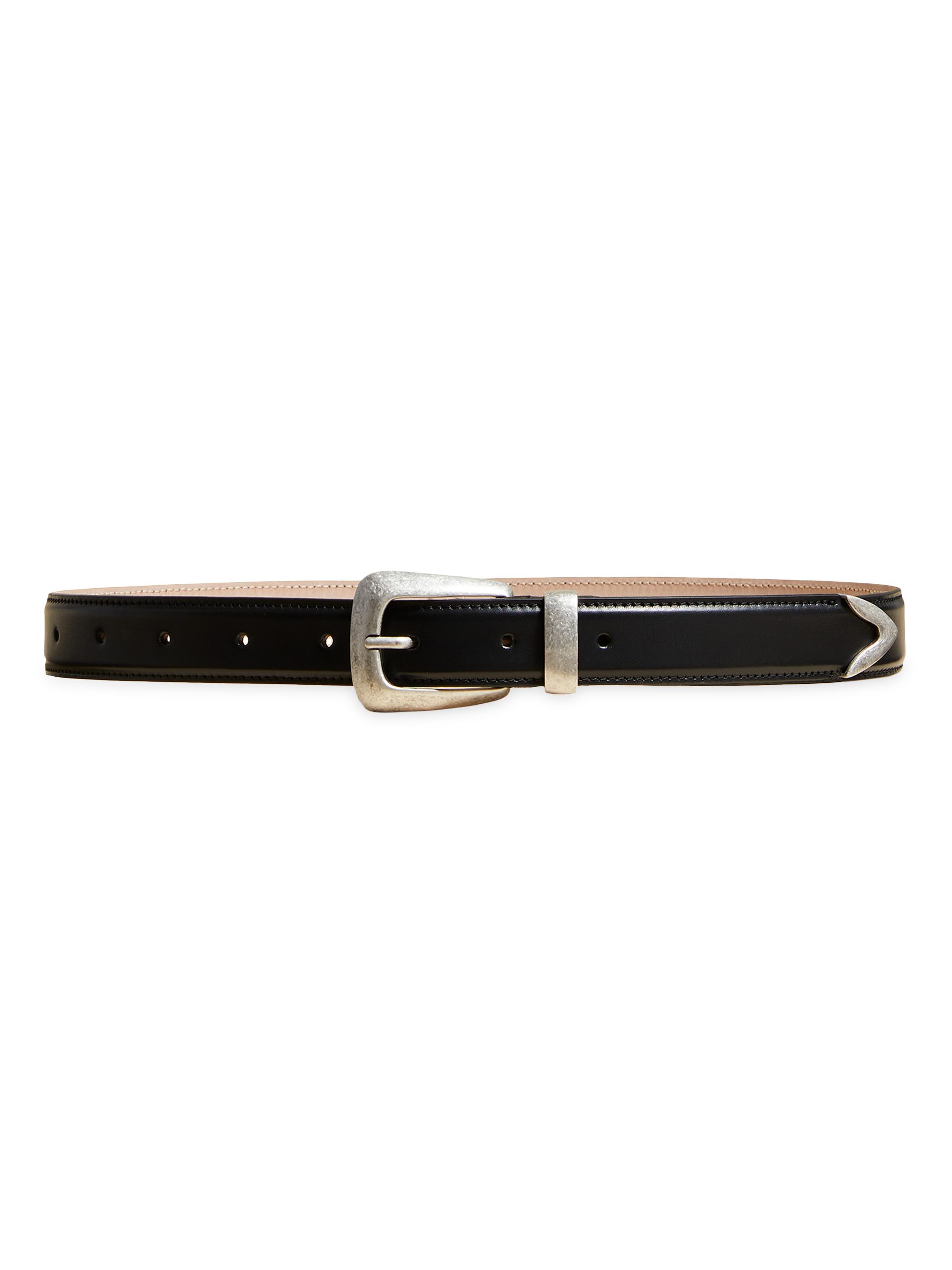 Khaite Women's The Benny Leather Belt - Black