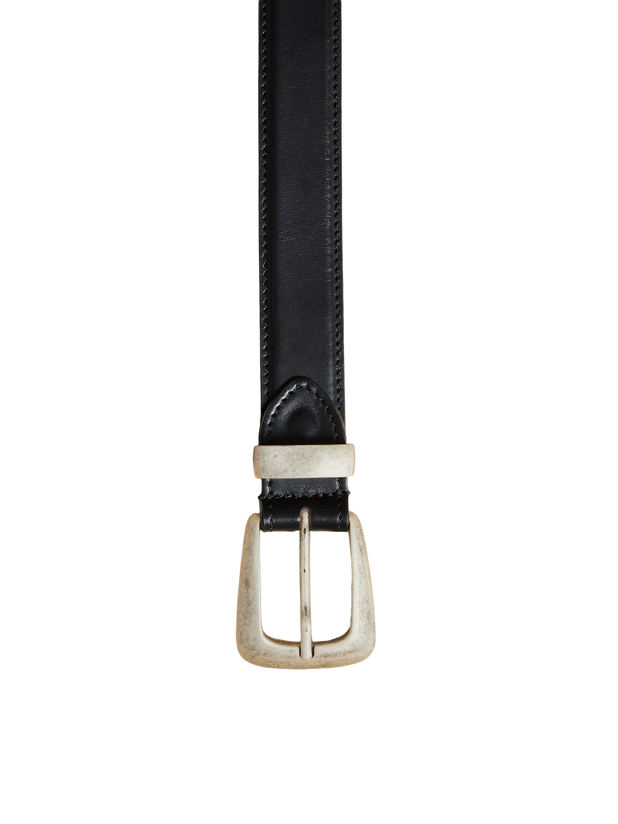 ヘイリー着 ♥ ケイト KHAITE THE BENNY レザー ベルト XS Khaite The Benny Leather Belt | Saks Fifth Avenue