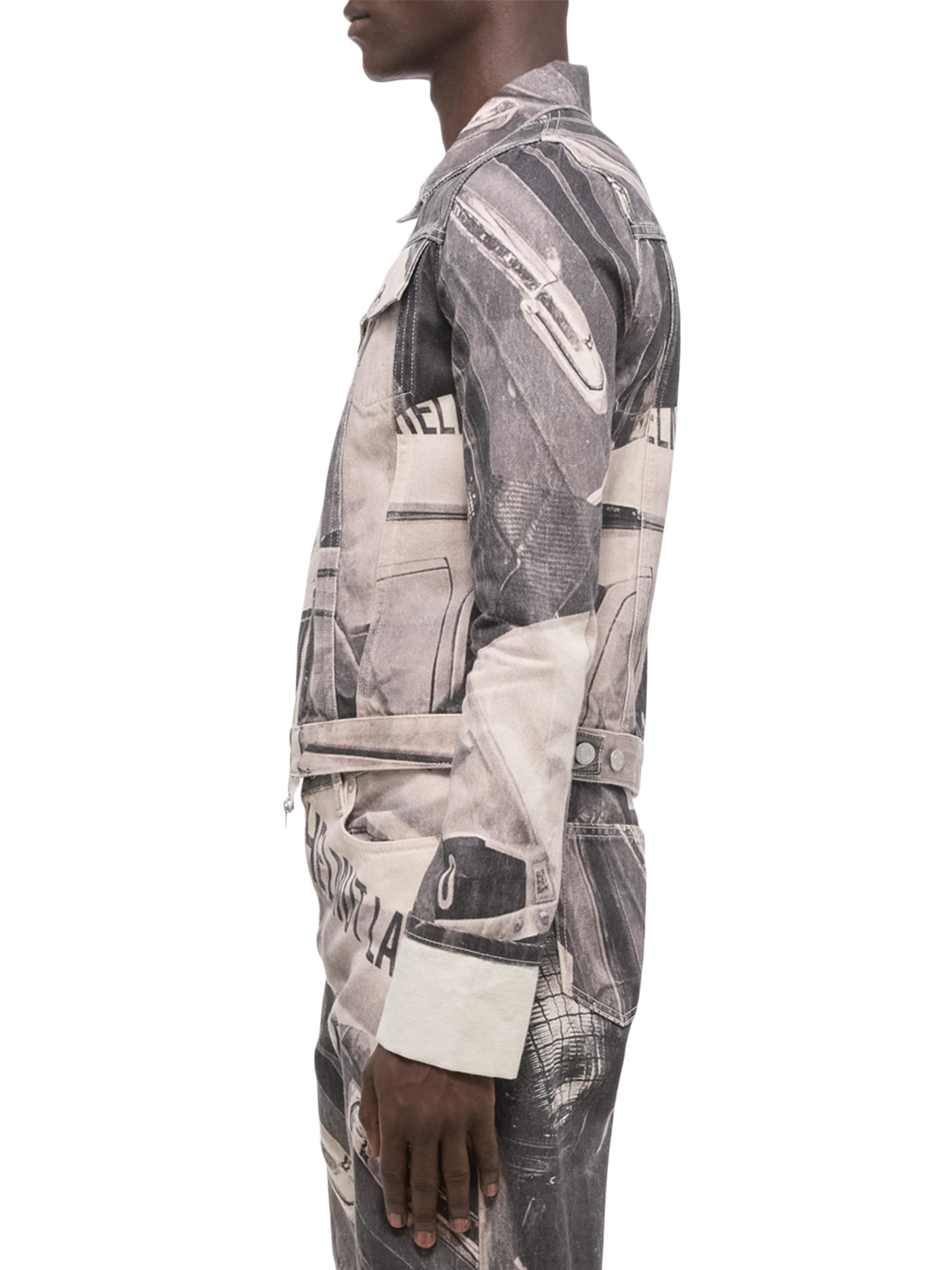 HELMUT LANG ジャケット Helmut Lang Printed Zip-Up Trucker Jacket | Saks Fifth Avenue