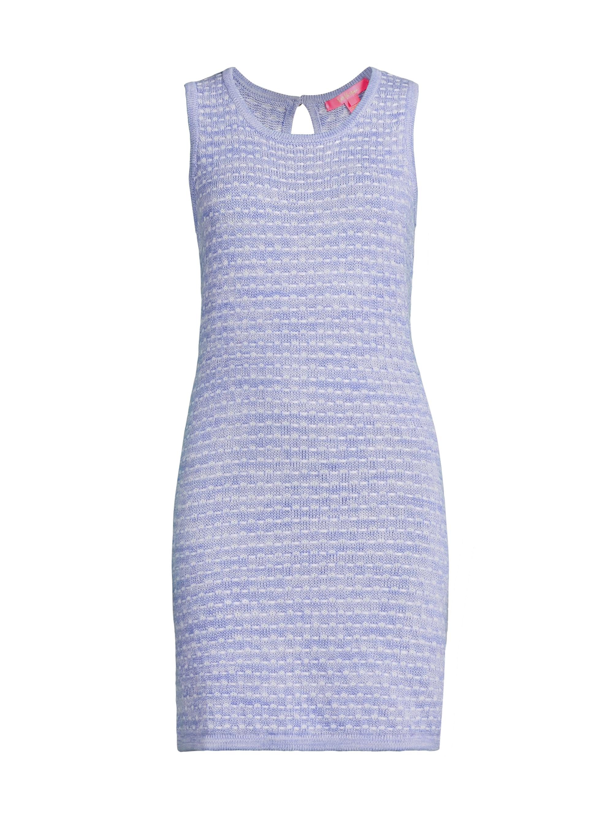 Lilly Pulitzer Women's Carlow Tweed Sweaterdress - Lark Lilac Metallic