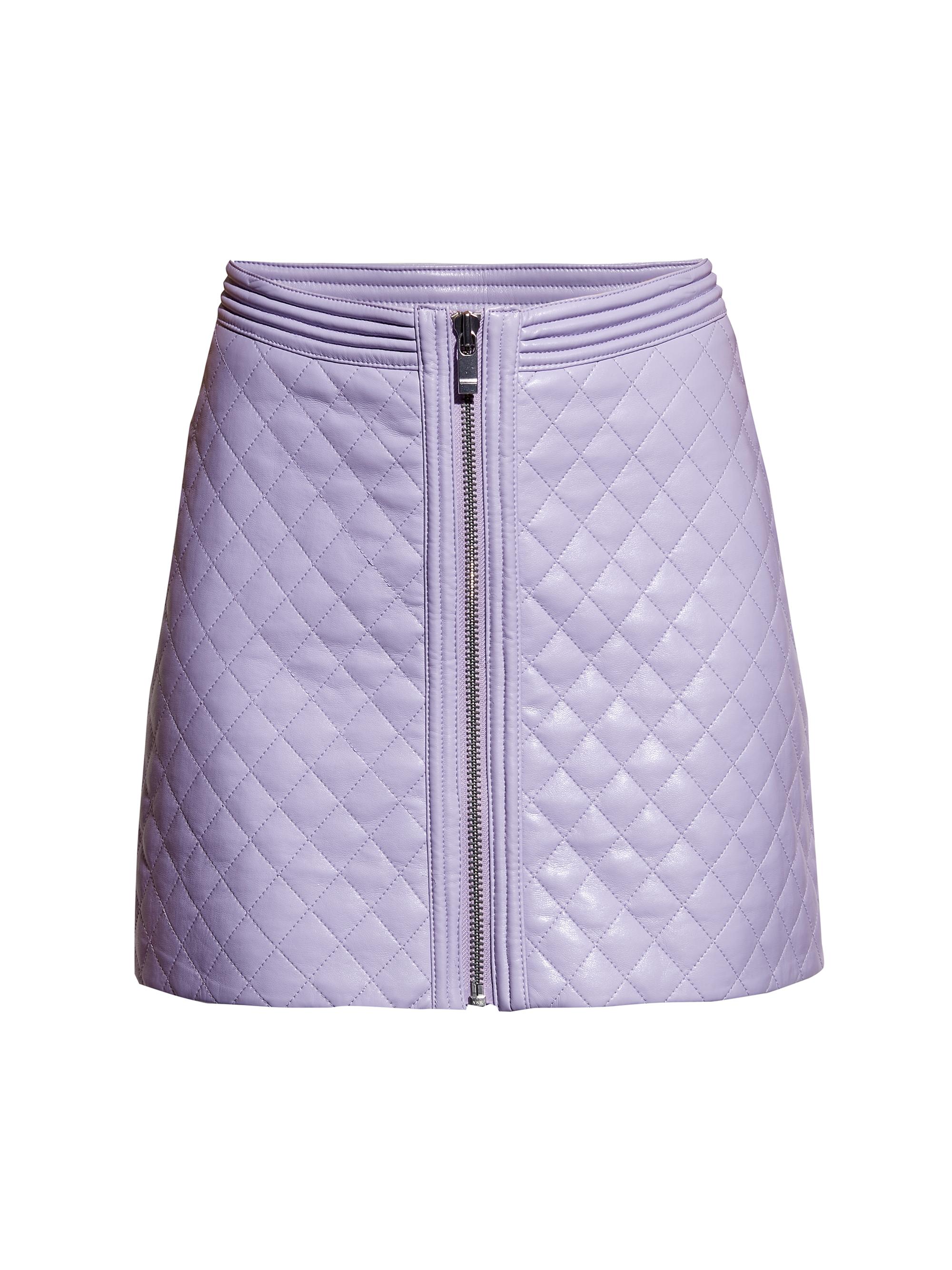 AS by DF Women's Nico Recycled Leather Skirt - Pastel Lilac