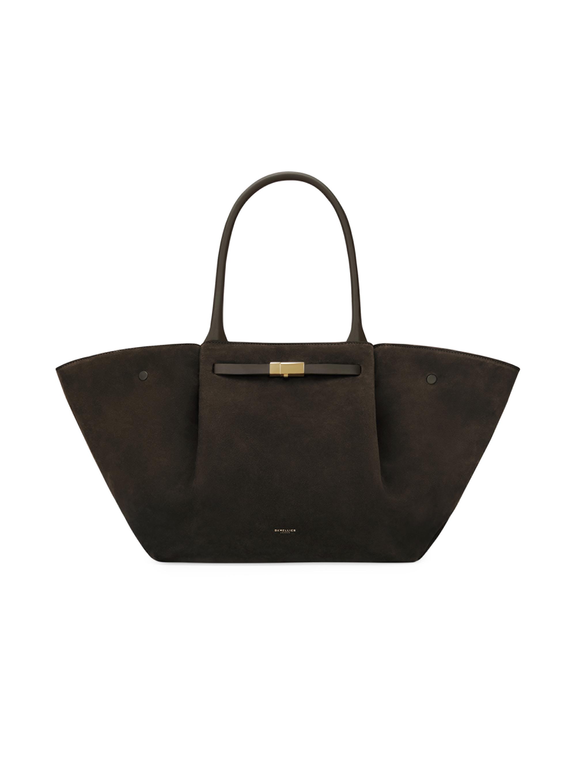 DeMellier Midi New York Leather Tote Bag | Saks Fifth Avenue