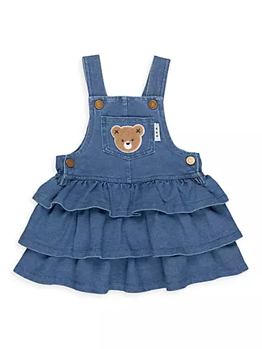 Toddler Baby Children Kids Girls Striped Plaid Belt Shirt Dress Casual  Clothes,Girls Playwear Dresses