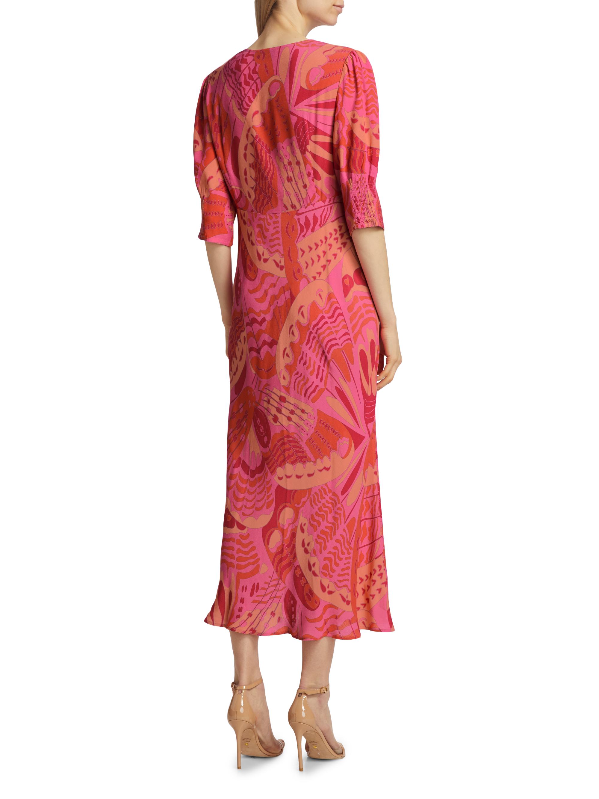 chinese dress ladies Lilly Pulitzer Hadly Smocked Cotton Maxi Amalfi Blue Leaf It Wild MD at  Amazon Women's Clothing store main image 0