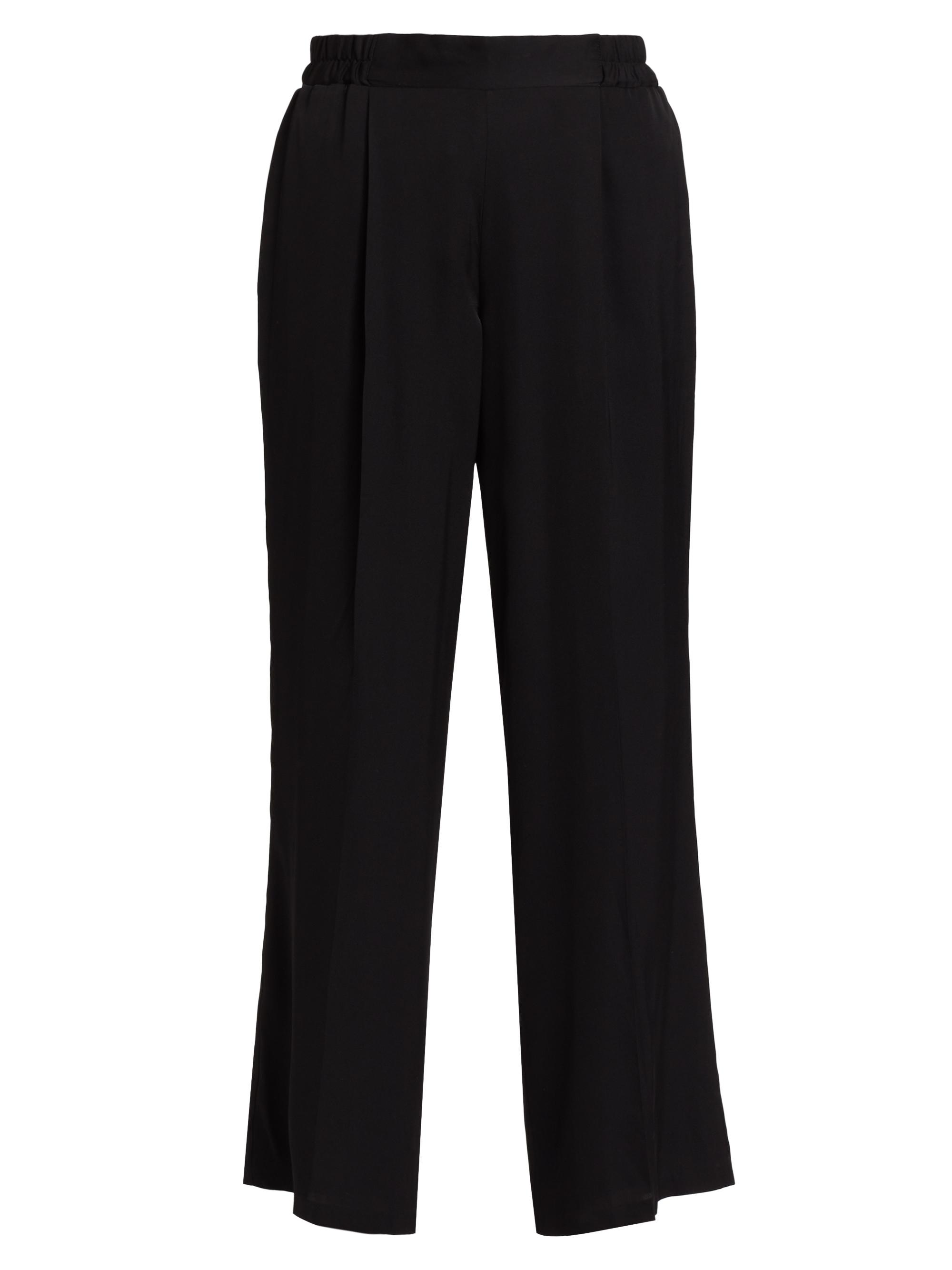 Elie Tahari Women's The Katya Silk-Blend Pants - Noir