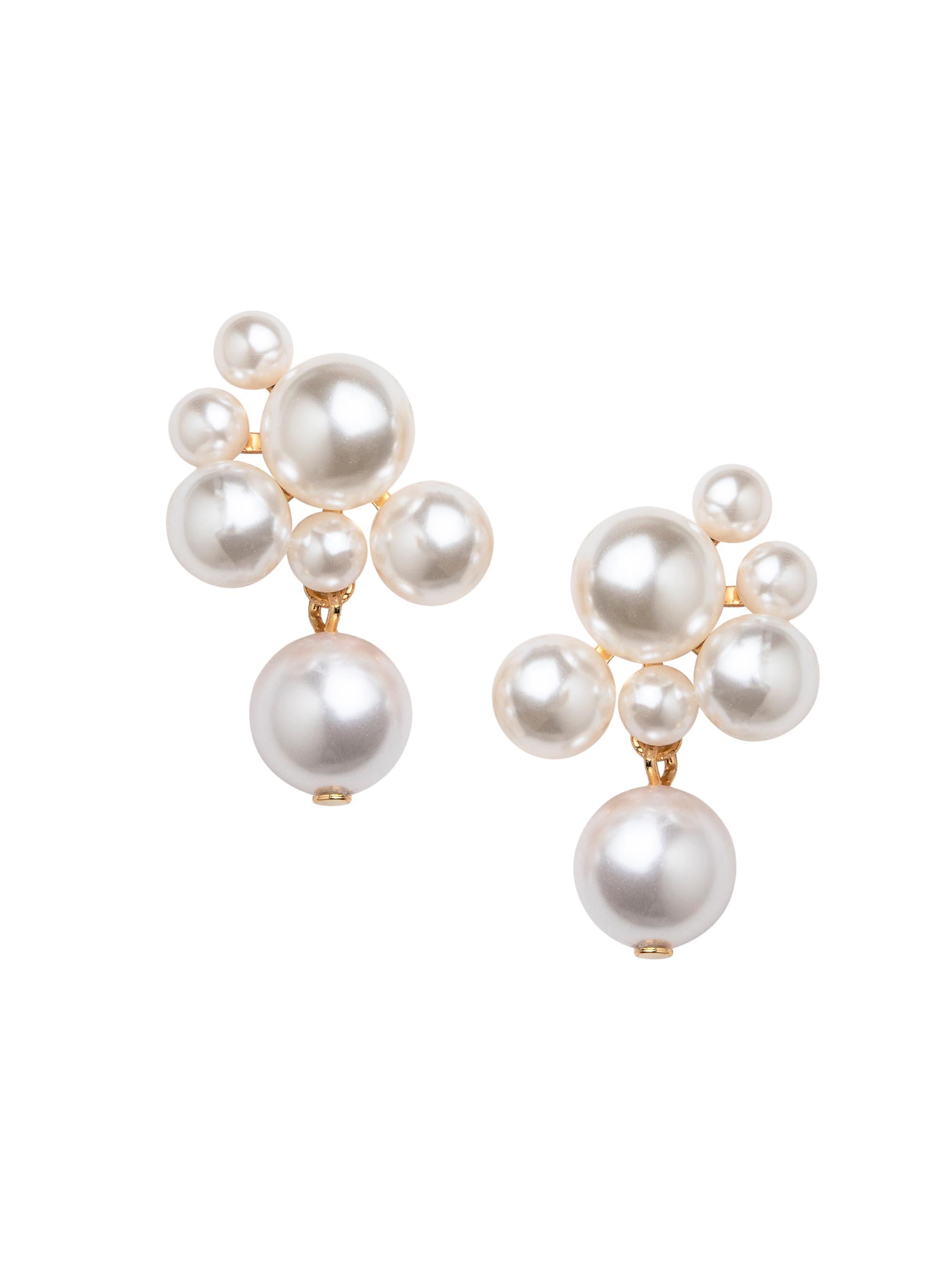 Jennifer Behr Women's Perlita 18K-Gold-Plated & Imitation Pearl Drop Earrings - Pearl
