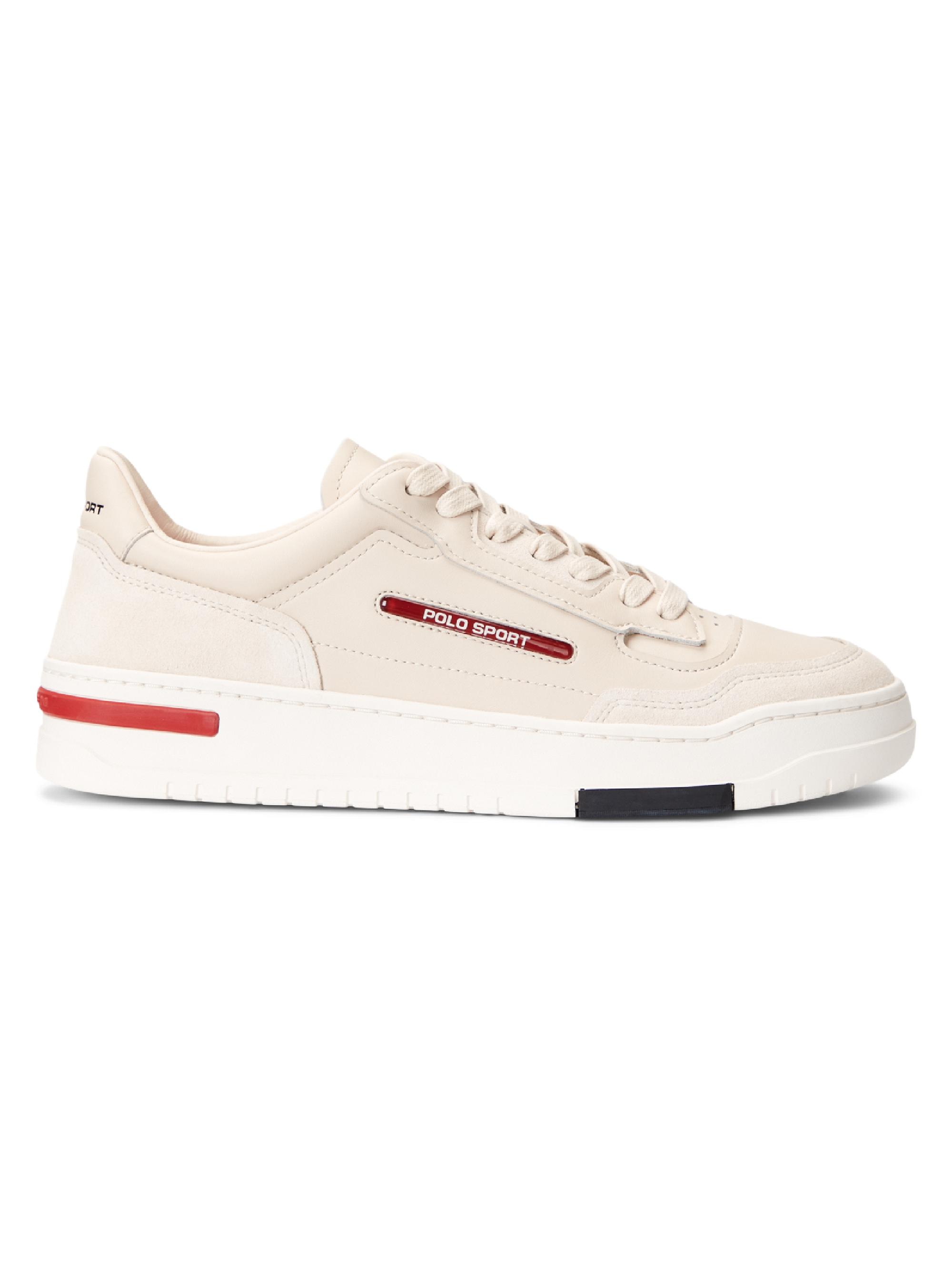 Polo Ralph Lauren Men's PS 300 Retro Court Sneakers - Full Cream