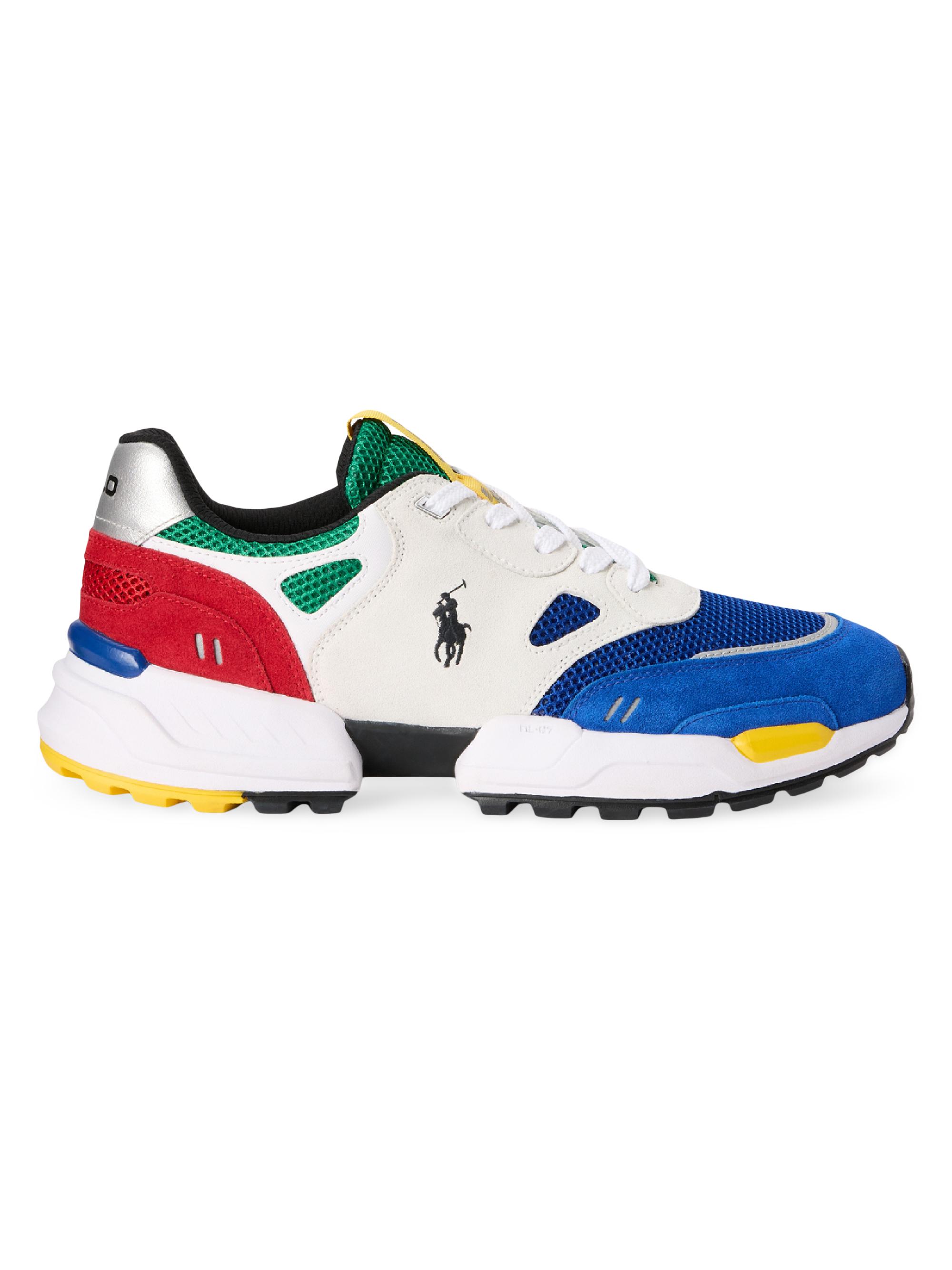 Polo Ralph Lauren Men's Polo Colorblocked Jogger Sneakers - Colorblock
