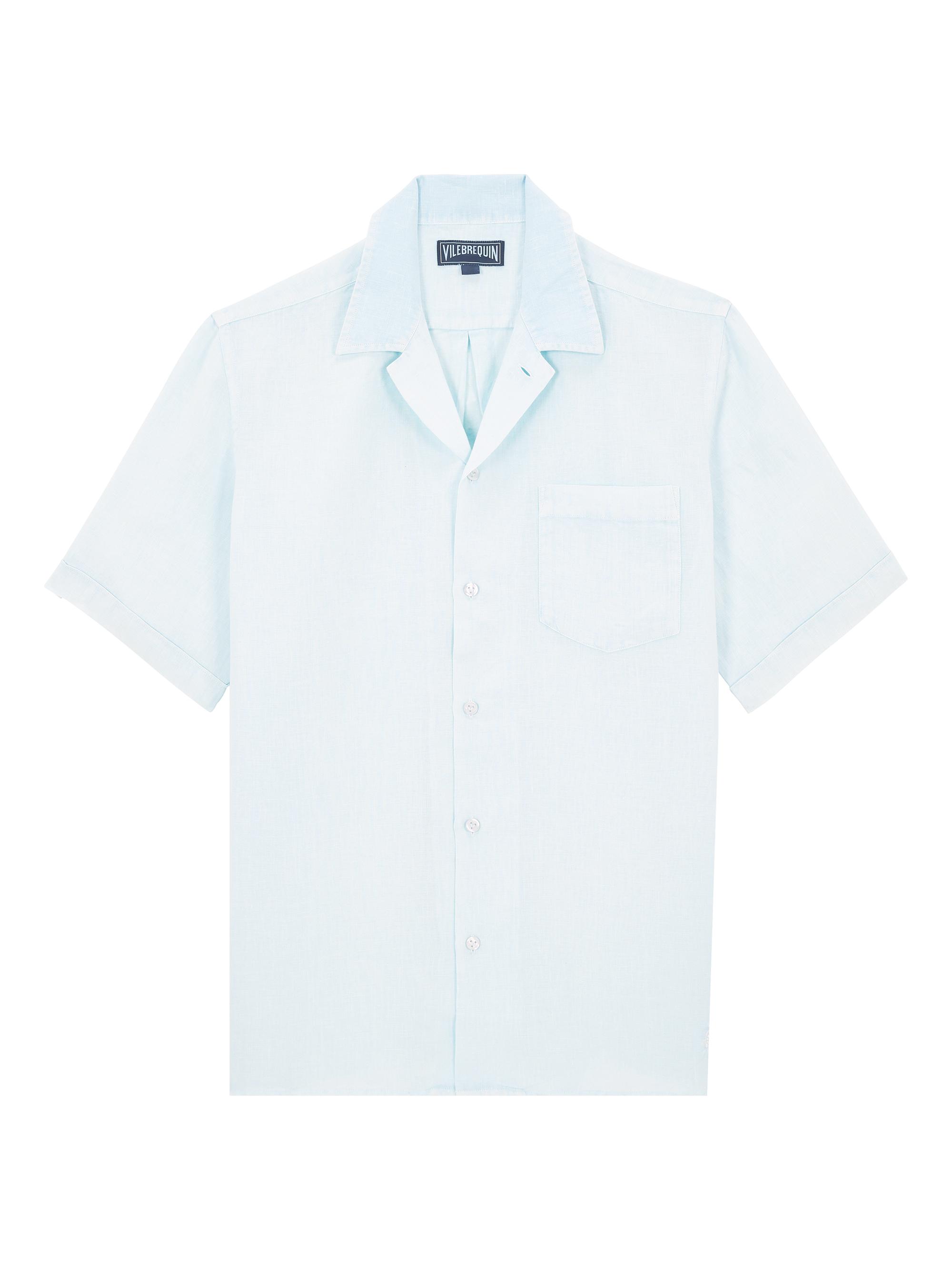 Vilebrequin Men's Linen Camp Shirt - Thalassa