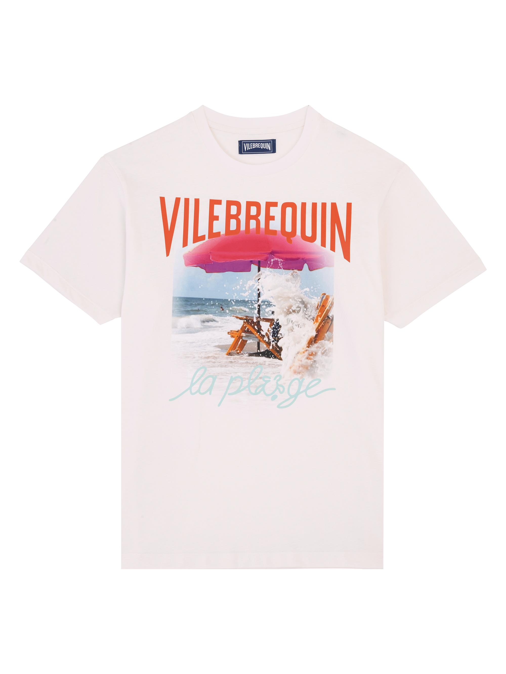 Wave Beach Cotton T-Shirt