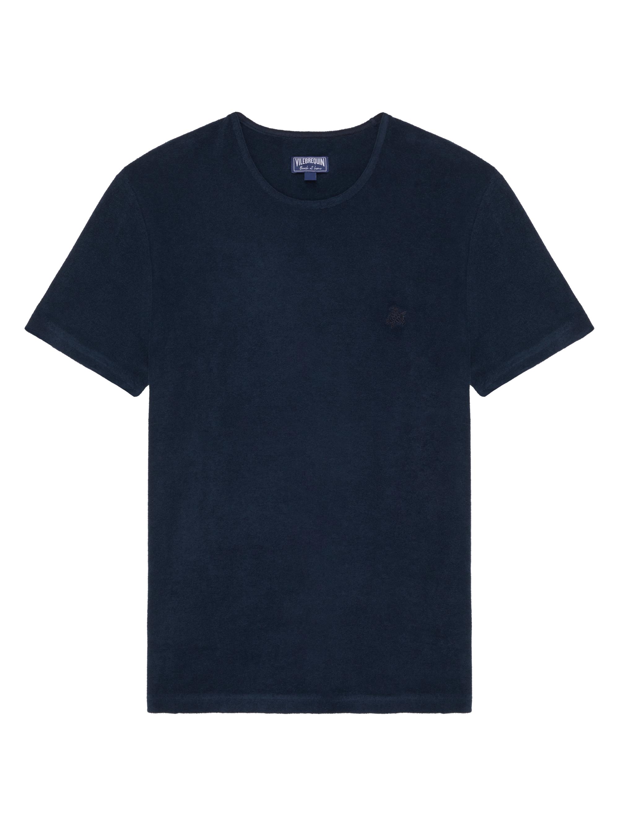 Vilebrequin Men's Cotton-Blend Crewneck T-Shirt - Bleu Marine | Thumbnail 6