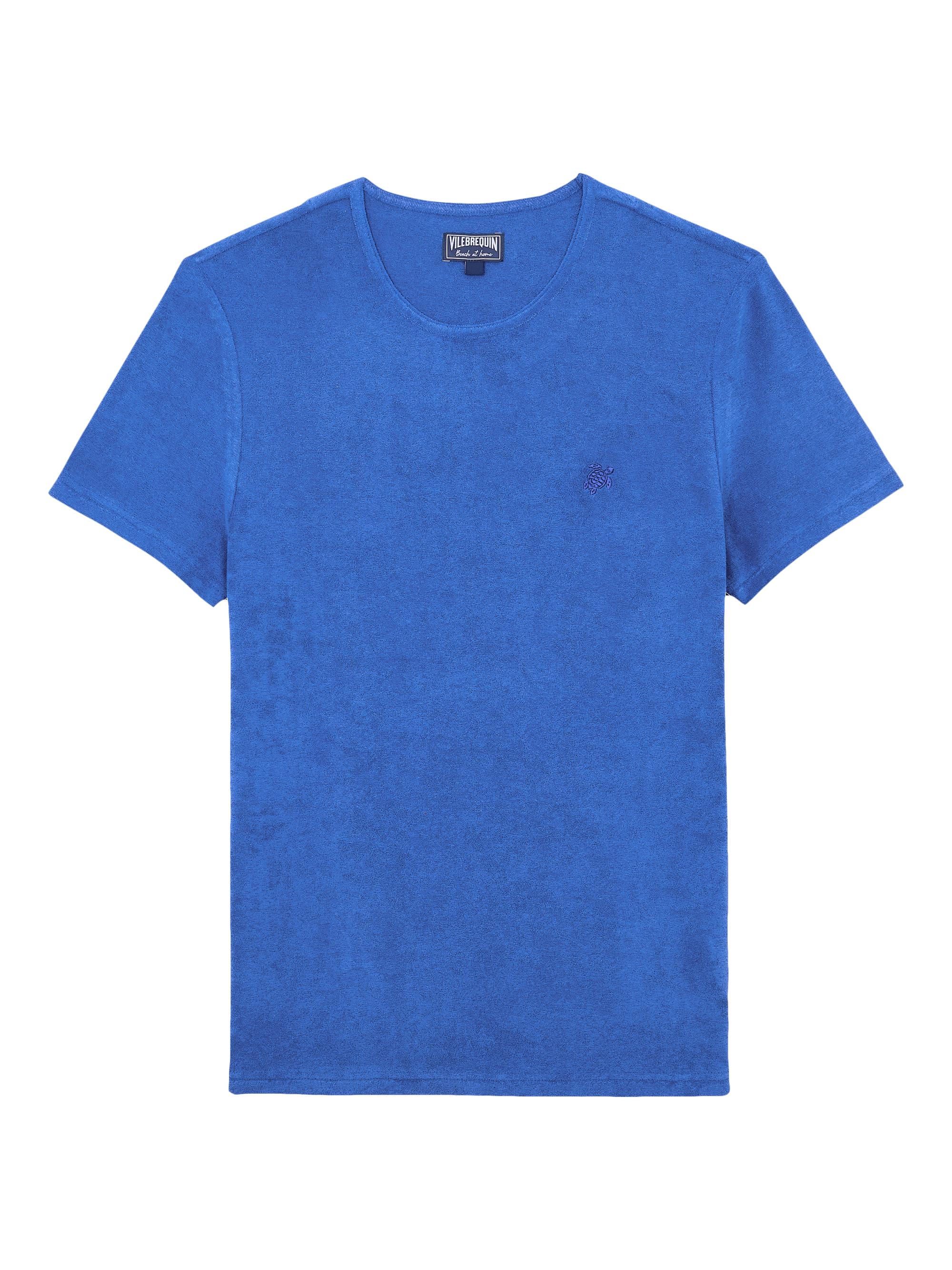 Vilebrequin Men's Cotton-Blend Crewneck T-Shirt - Marrakech