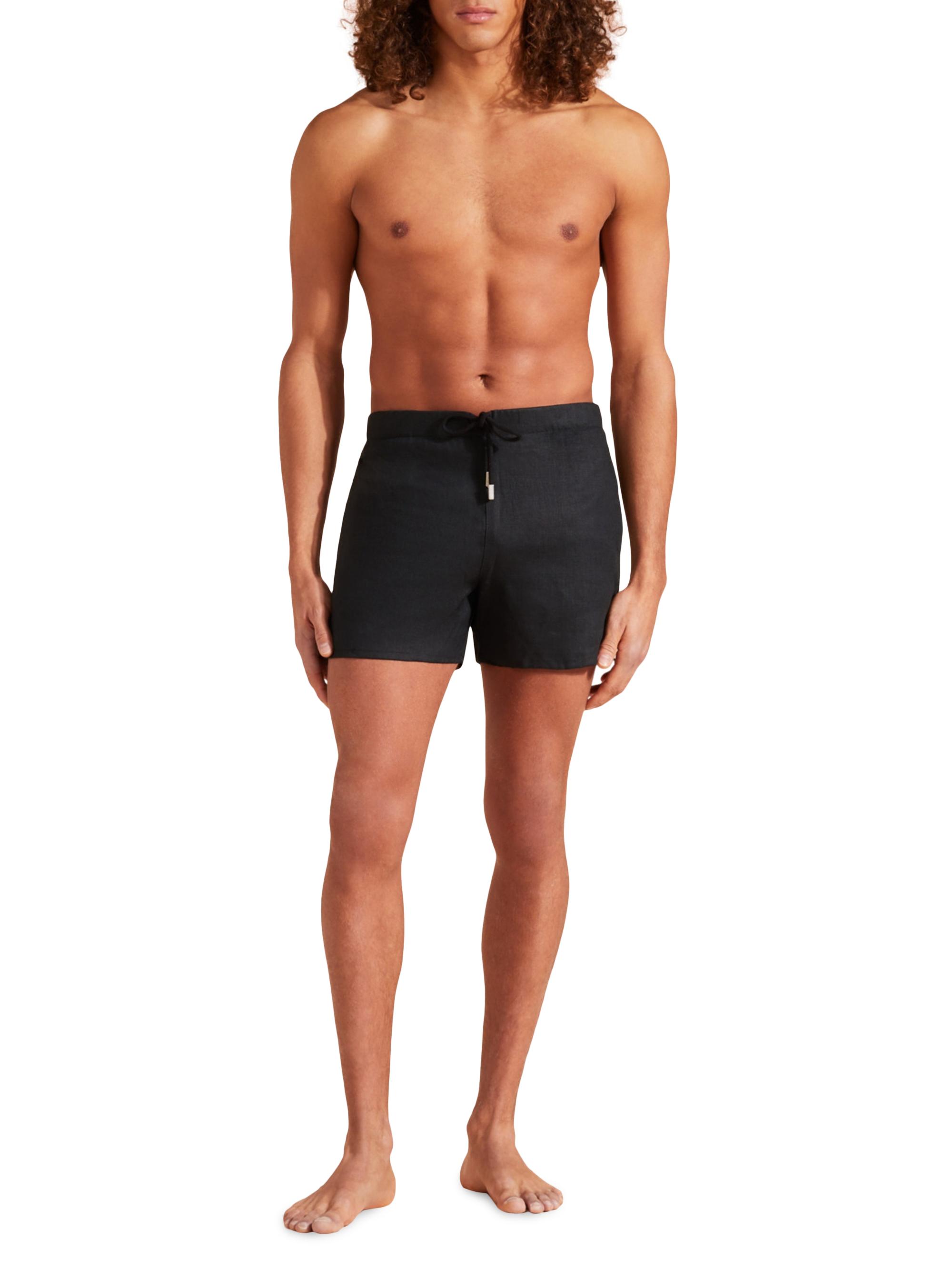 Vilebrequin Linen Swim Shorts | Saks Fifth Avenue