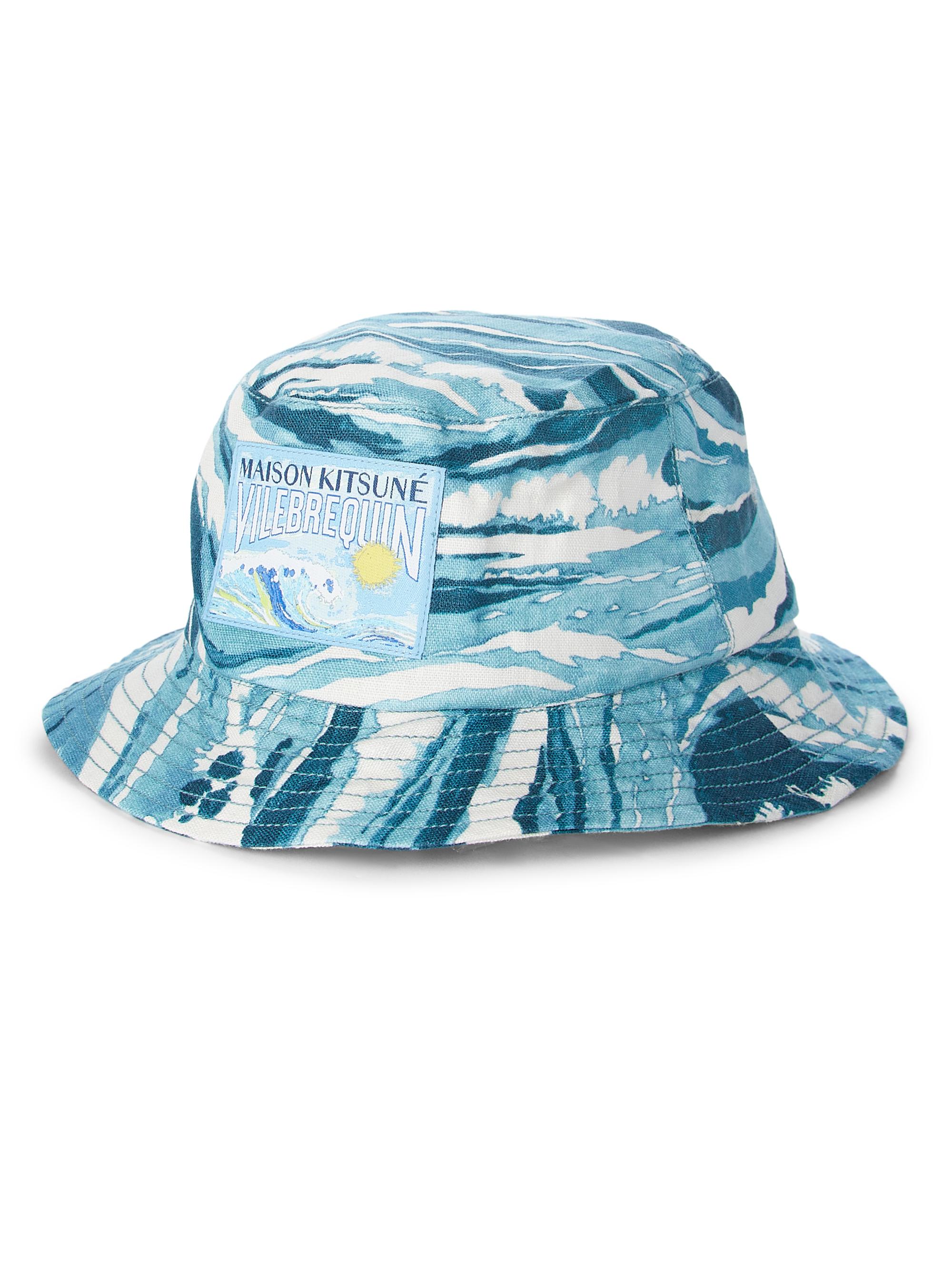 【#FR2月桃】Logo Embroidery Bucket Hat 0400020670990_BLUE?wid=600&hei