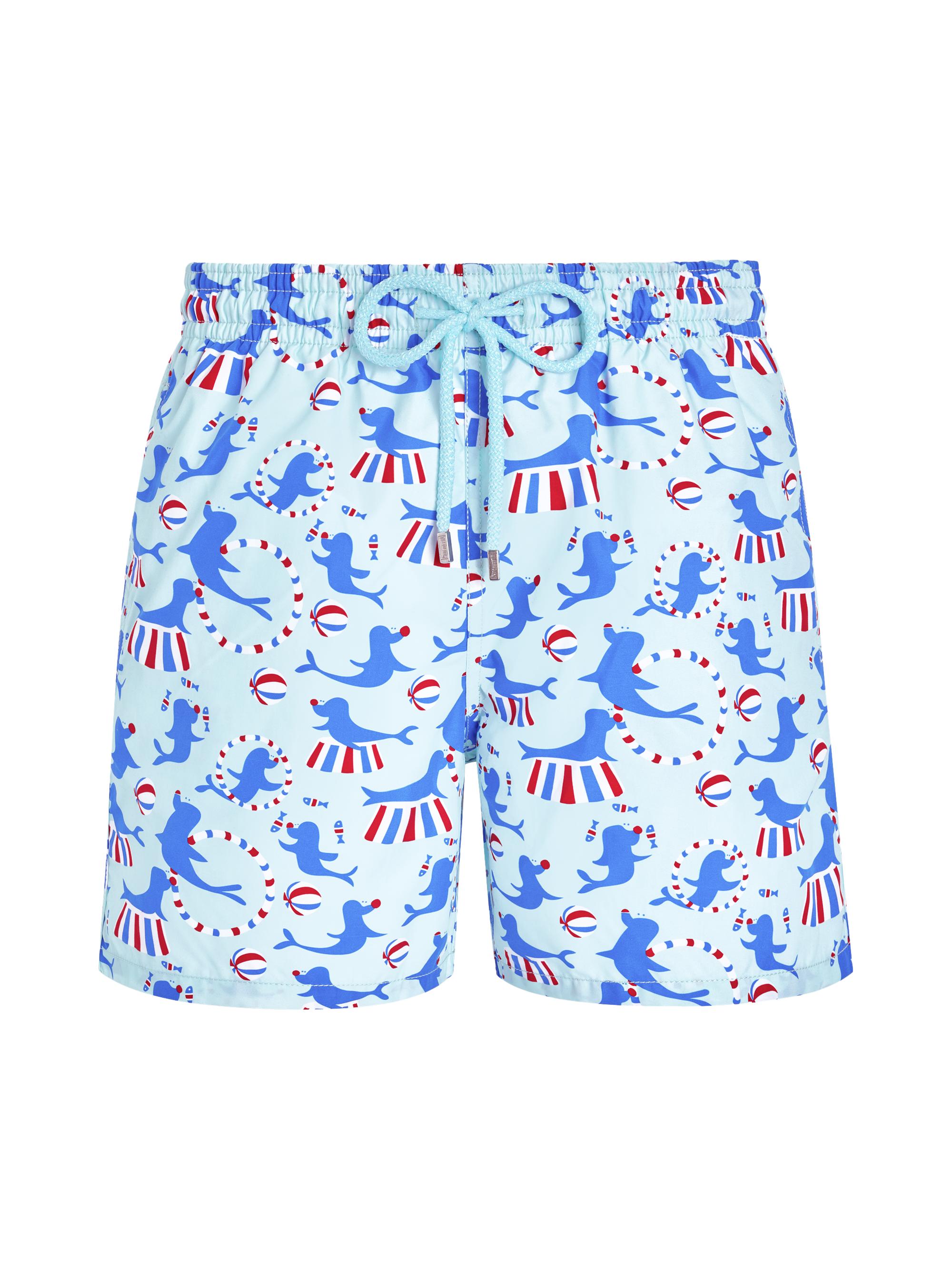 Vilebrequin Men's Circus Print Swim Trunks - Thalassa
