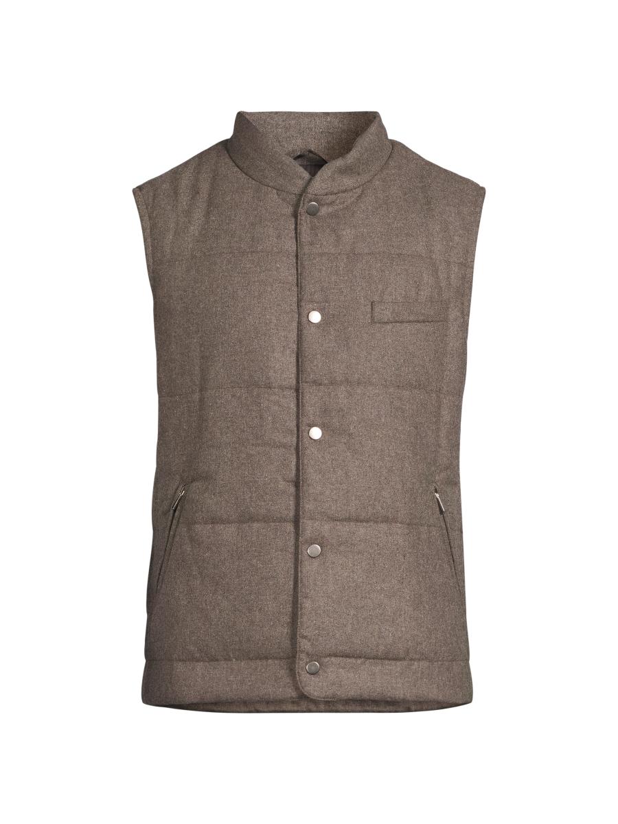luxe ES:S / エスREVERSIBLE VEST Saks Fifth Avenue Reversible Woven Vest | Saks Fifth Avenue