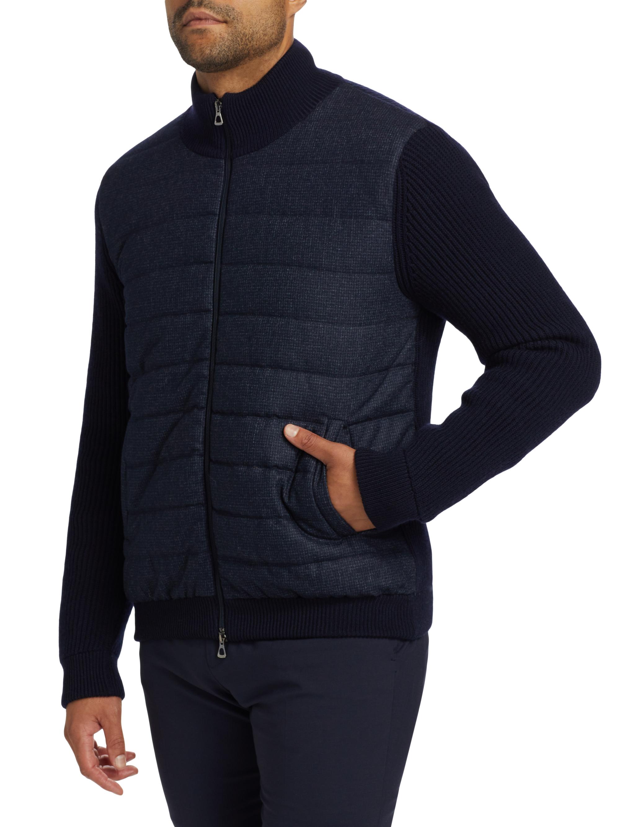 Saks Fifth Avenue COLLECTION Mixed Media Jacket | Saks Fifth Avenue