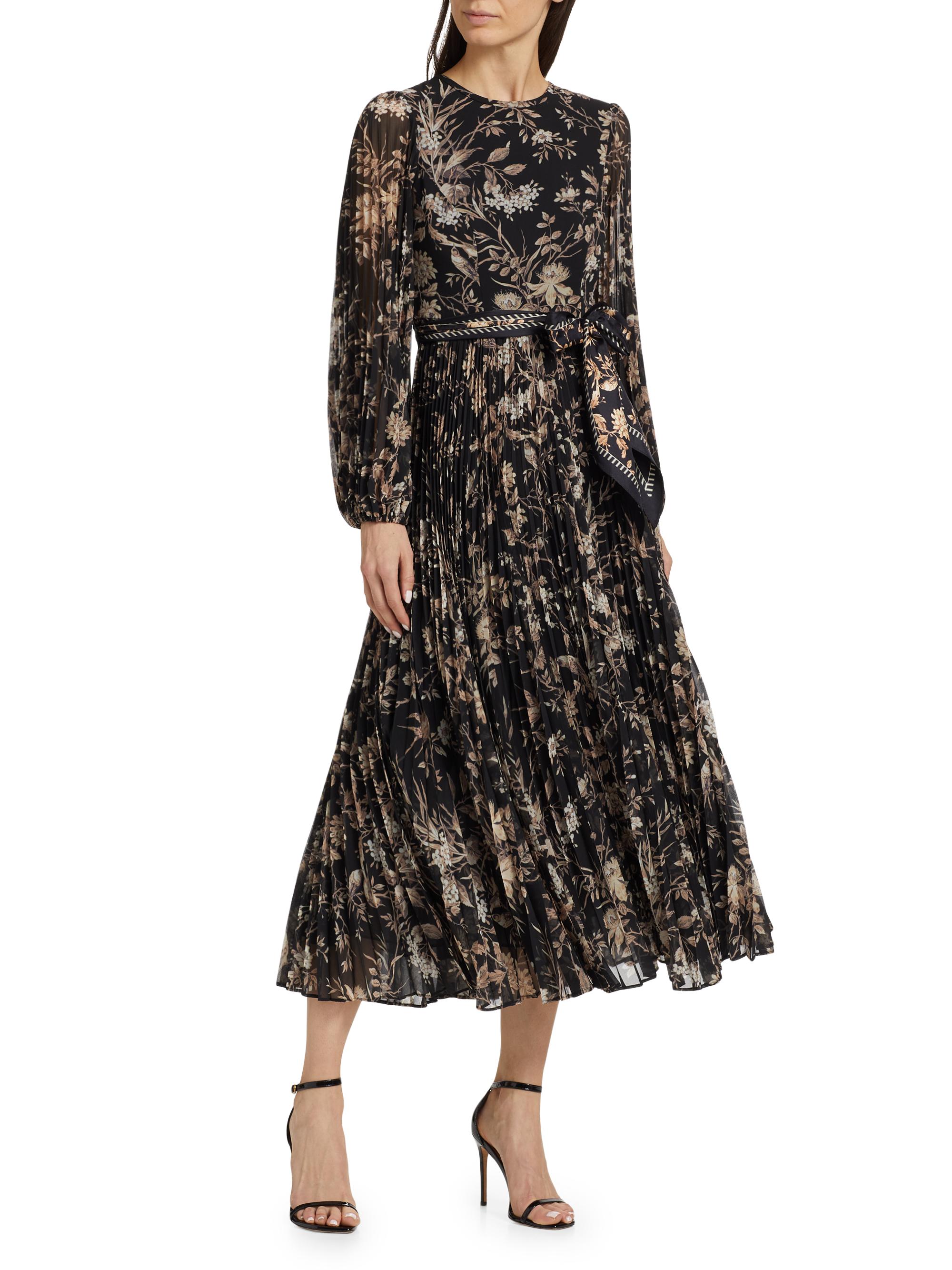 Sunray Long Sleeve Dress