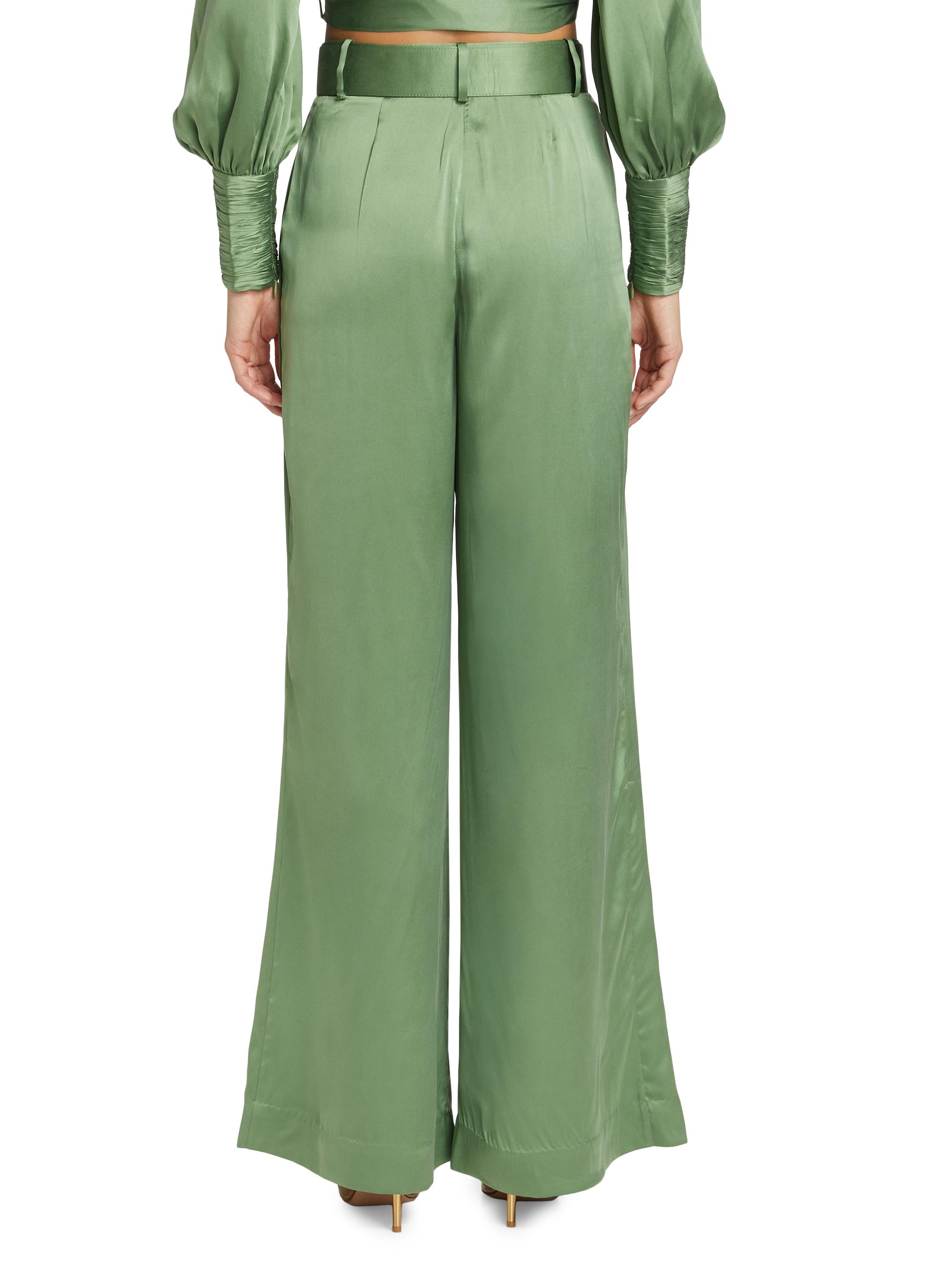 LEDENIM TUCK TROUSER 38 LEDENIM TUCK TROUSER 38 Zimmermann