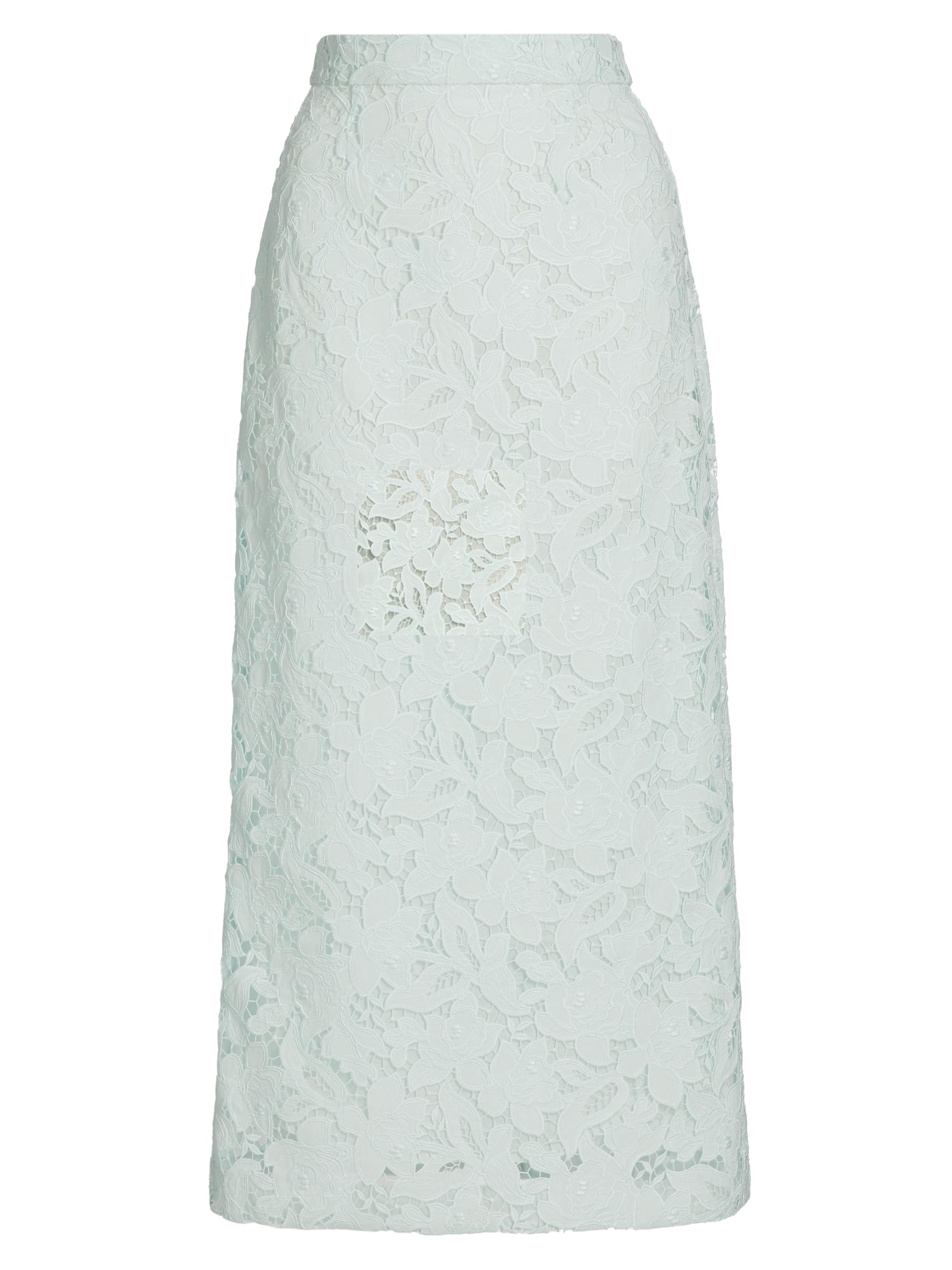 Zimmermann Natura Lace Pencil Midi-Skirt | Saks Fifth Avenue