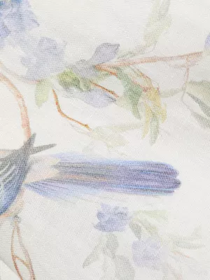 ZIMMERMANN Natura paisley-print minidress - Blue