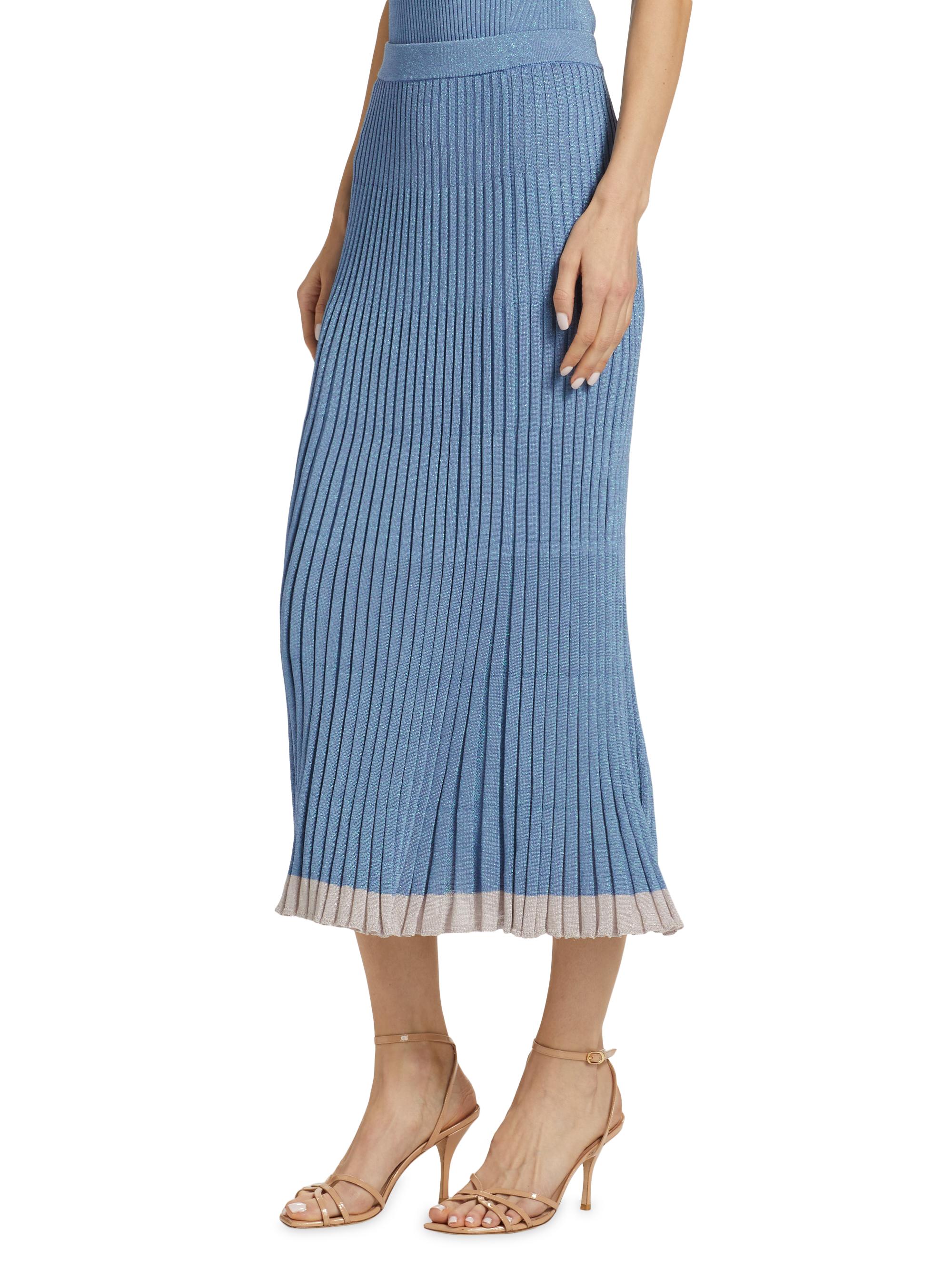 AURALEE MIX WIDE RIB KNIT SKIRT サイズ1 AURALEE MIX WIDE RIB KNIT SKIRT サイズ1