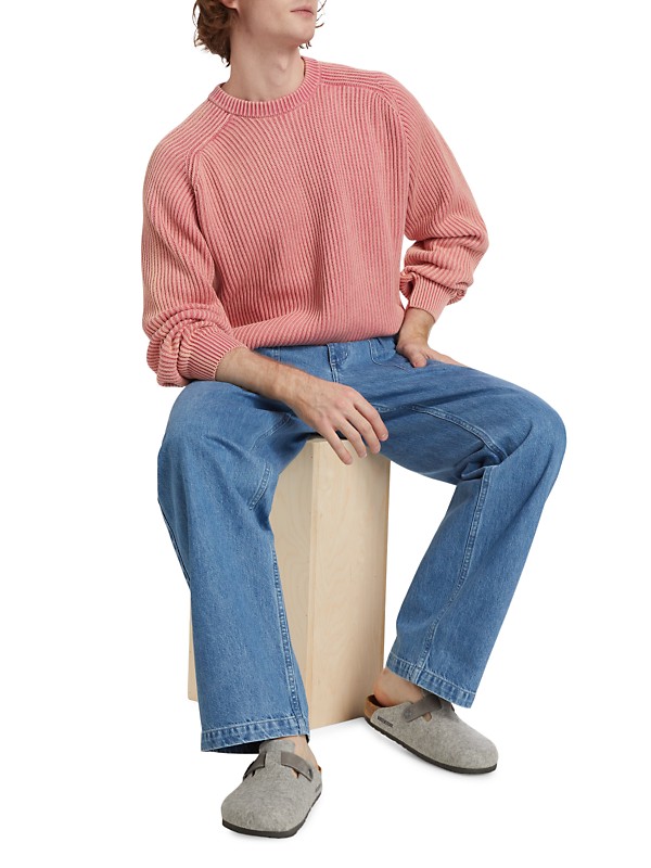 Shop Noah Summer Shaker Sweater | Saks Fifth Avenue Shop Noah Summer Shaker Sweater | Saks Fifth Avenue