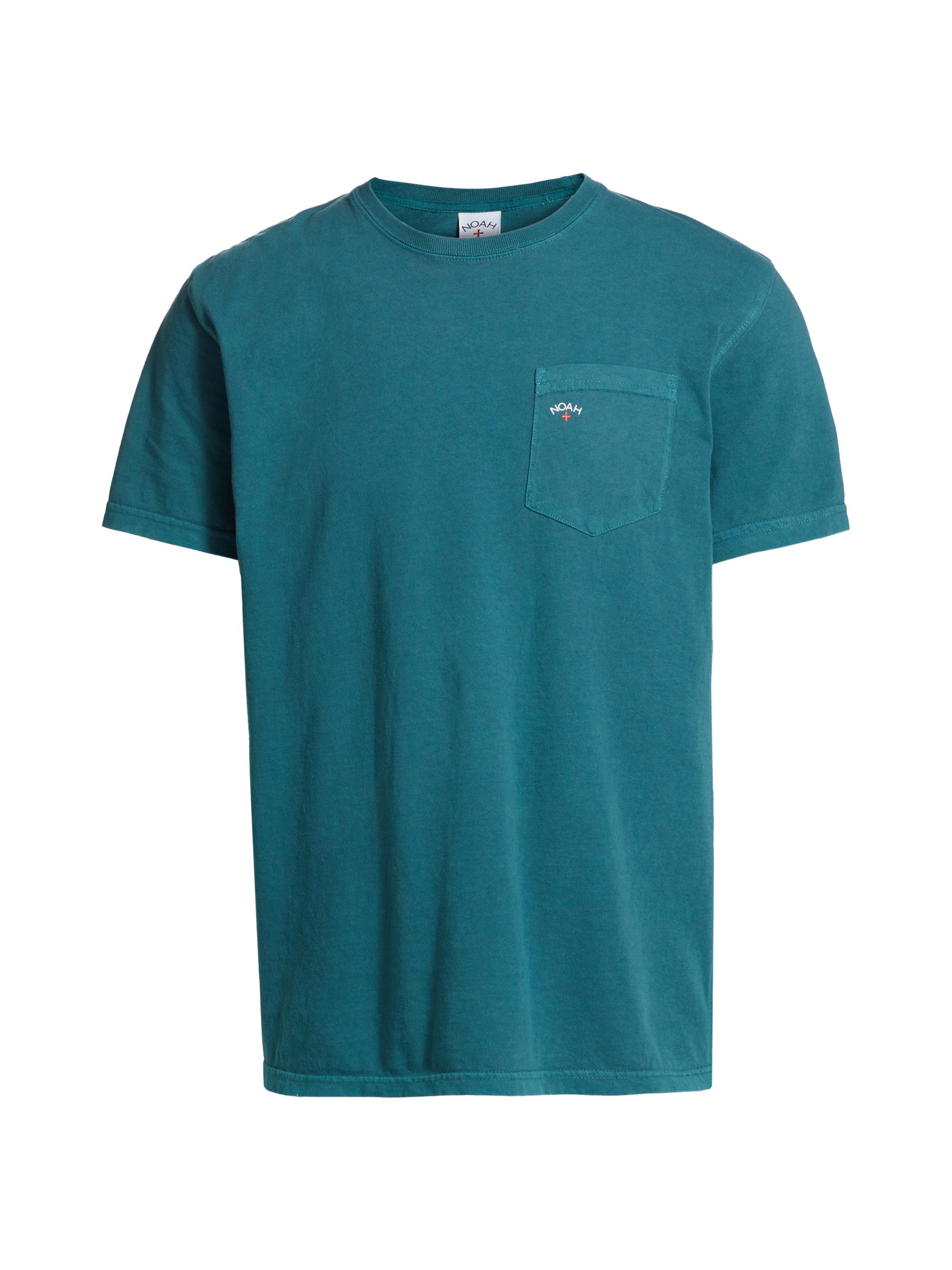 Noah Men's Core Logo Cotton T-Shirt - Deep Teal