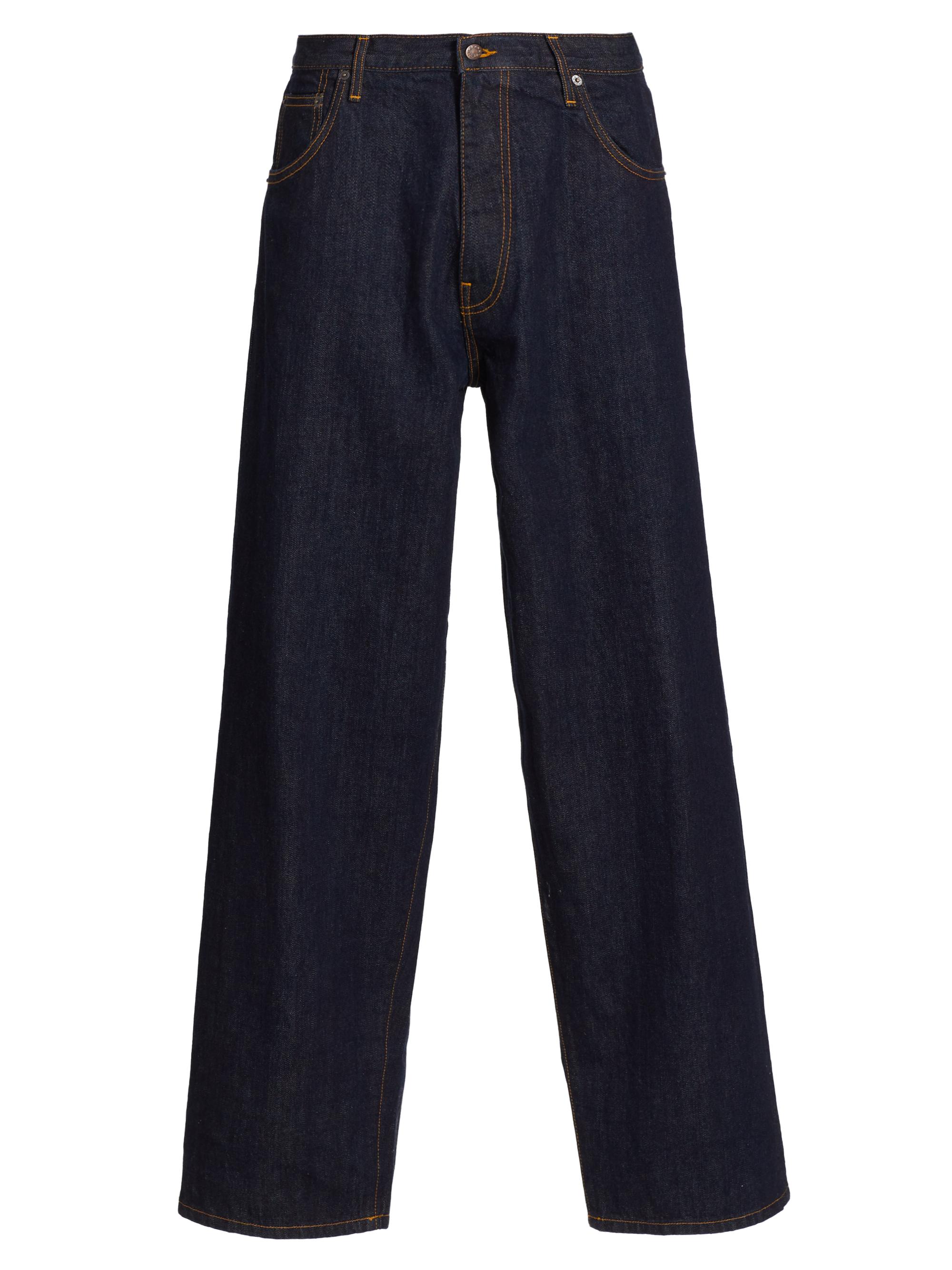 Noah | Men's Stovepipe Jeans - Indigo | #U70272 | Indigo