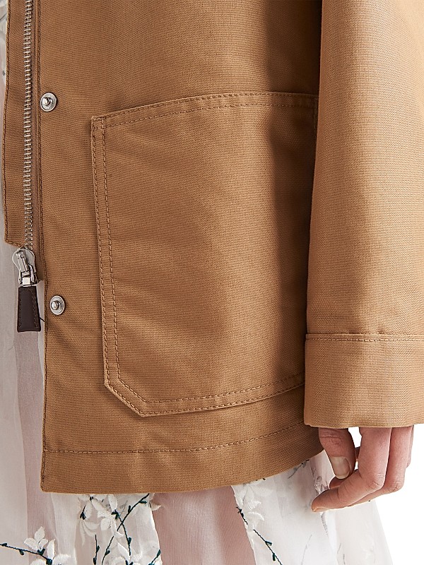 Shop Prada Technical Canvas Blouson Jacket | Saks Fifth Avenue Shop Prada Technical Canvas Blouson Jacket | Saks Fifth Avenue