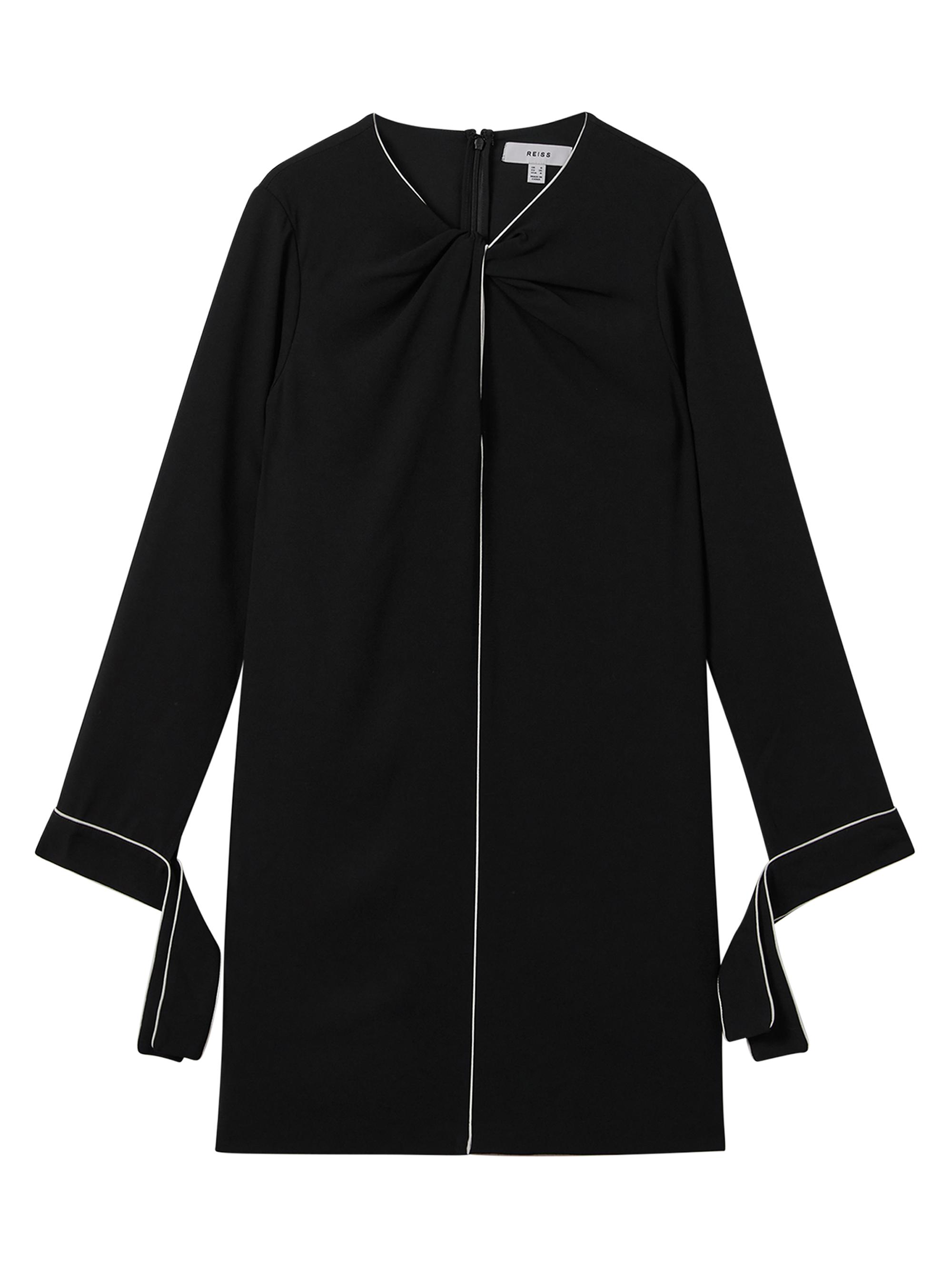 Reiss Women's Eloise Mini Shift Dress - Black