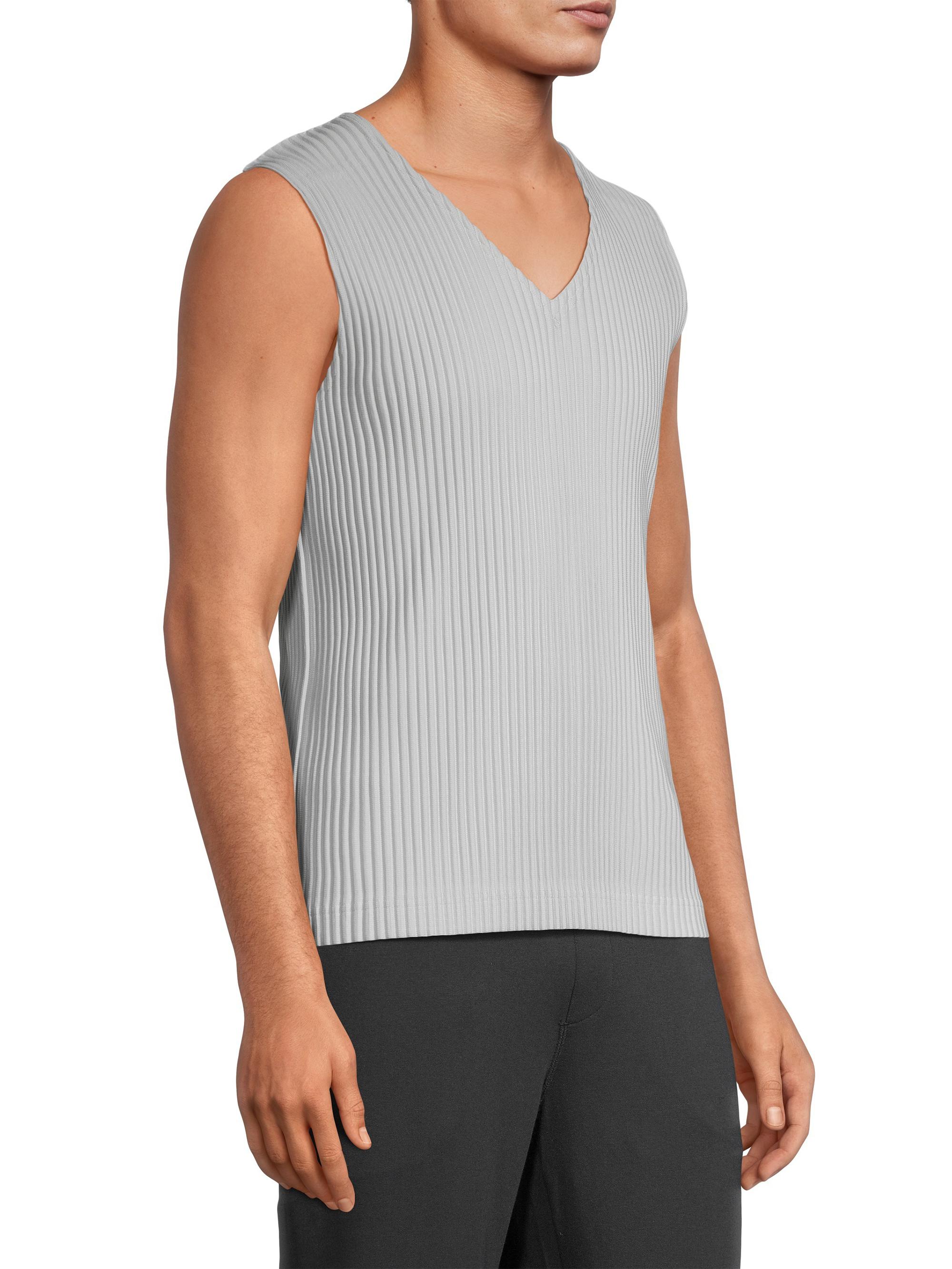 Homme Plissé Issey Miyake Basics V-Neck Vest | Saks Fifth Avenue