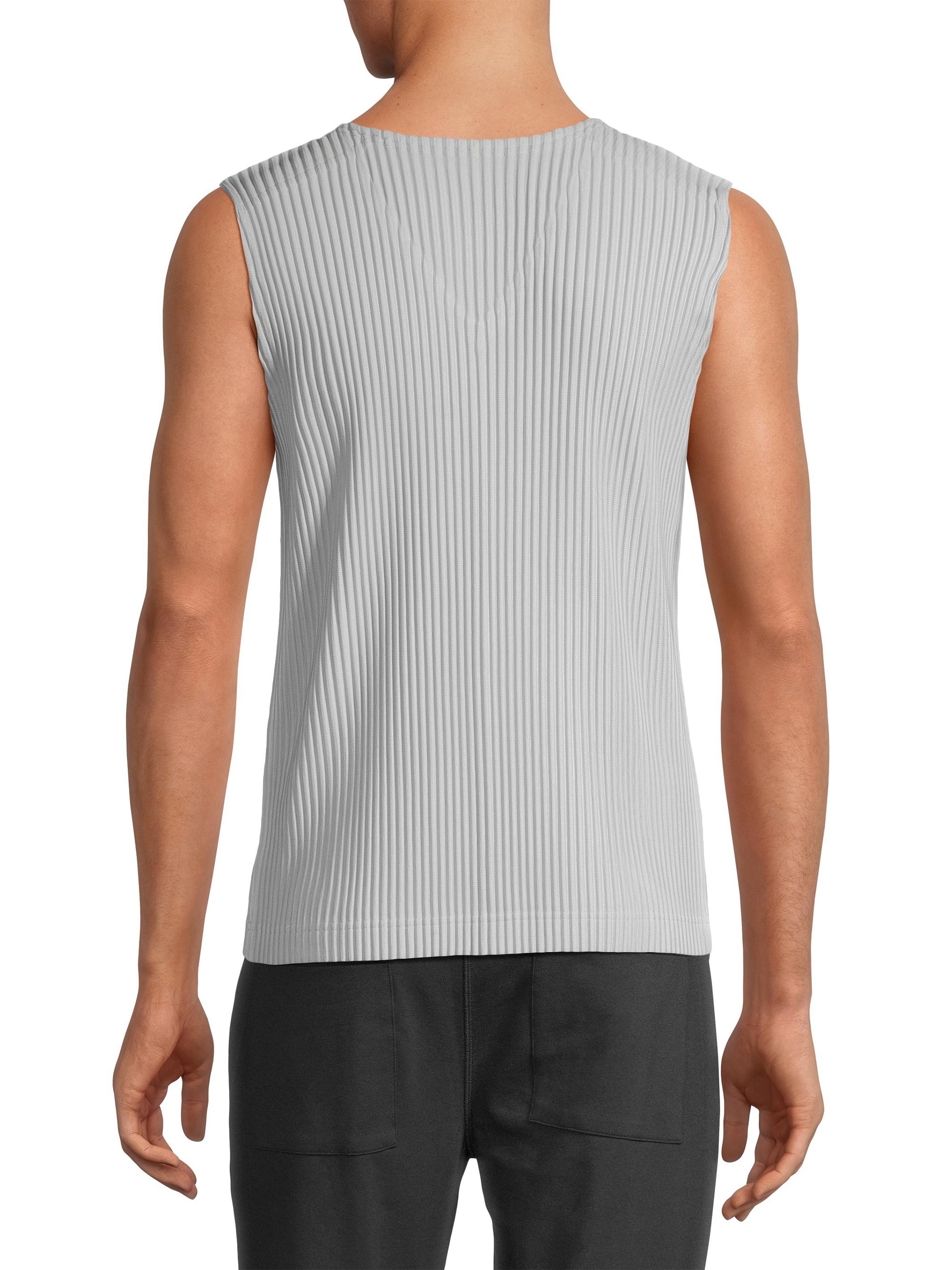 Homme Plissé Issey Miyake Basics V-Neck Vest | Saks Fifth Avenue