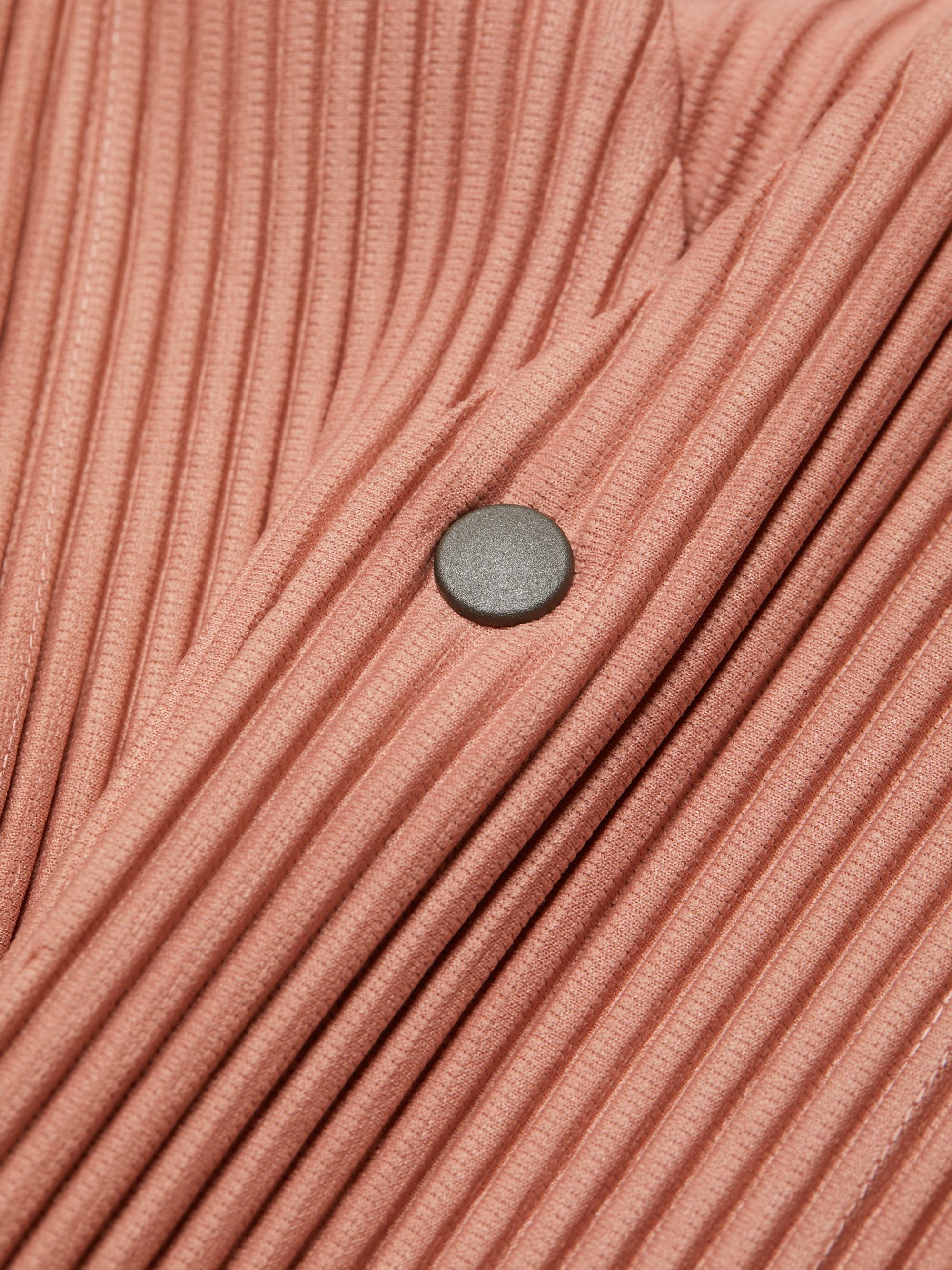 Shop Homme Plissé Issey Miyake MC March Pleated V-Neck Cardigan  