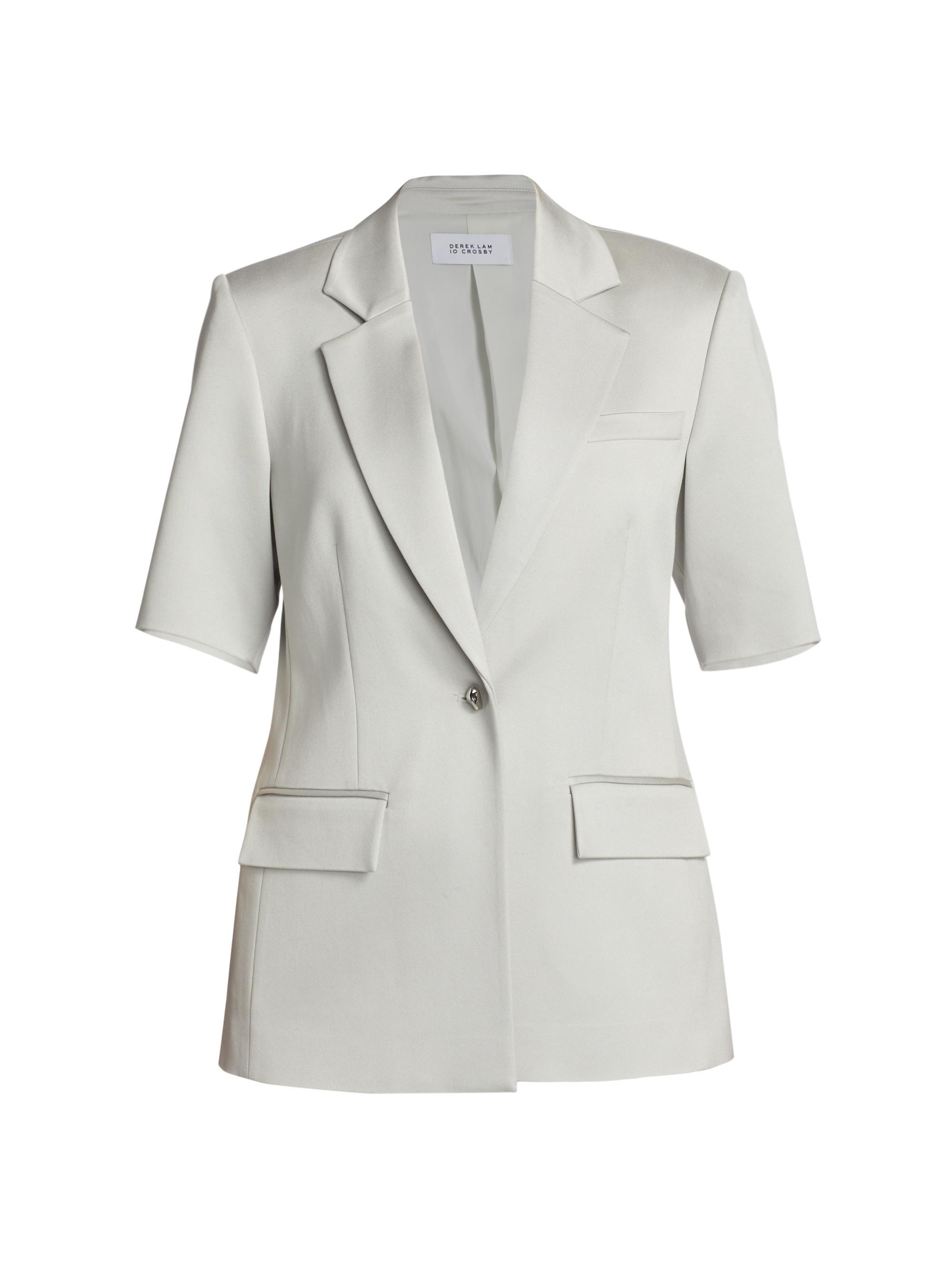 DEREK LAM 10 CROSBY アメリカ製 総柄 シルクショーツ S DEREK LAM 10 CROSBY アメリカ製 総柄 シルクショーツ S