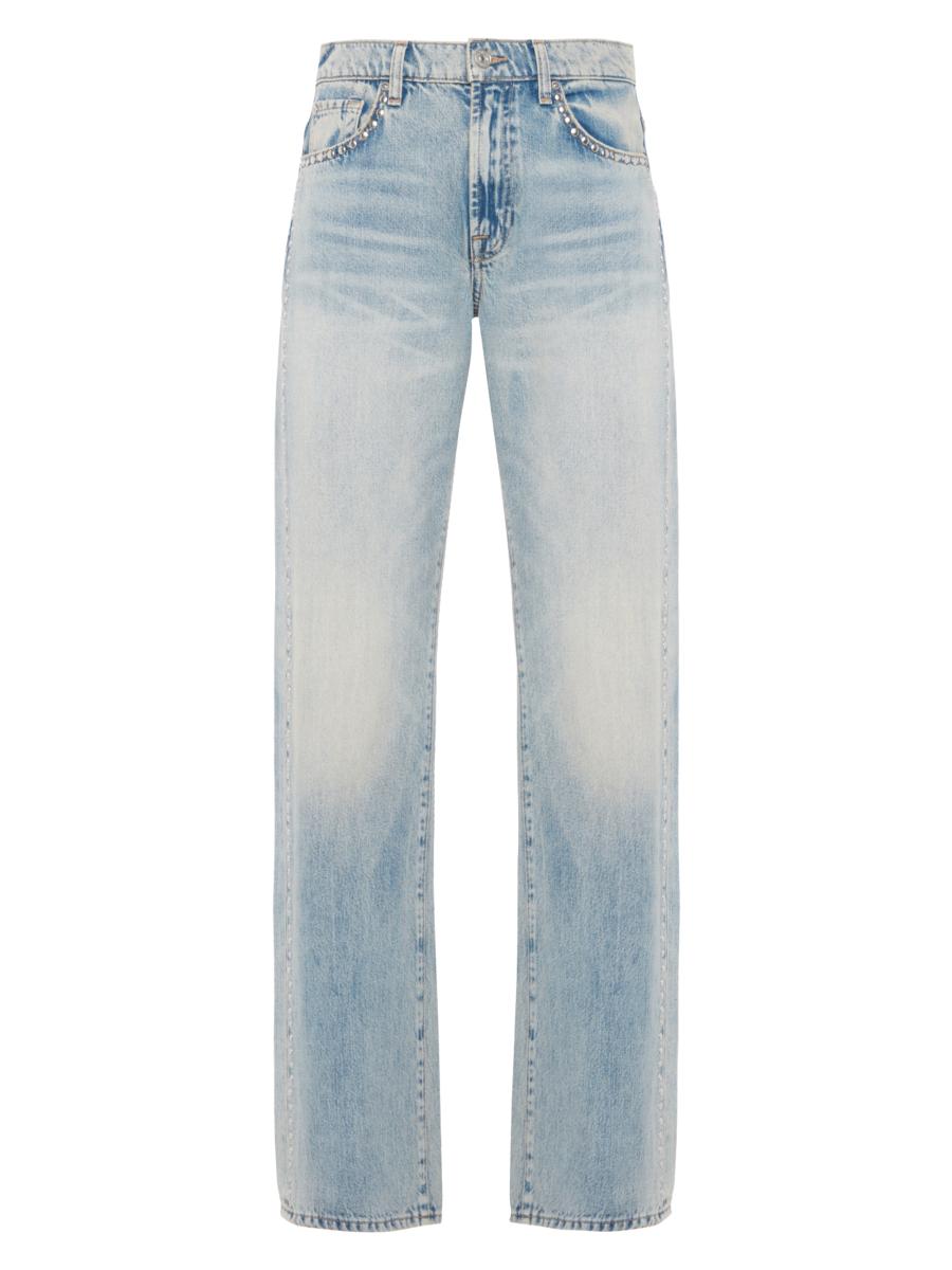 7 For All Mankind Tess Mid-Rise Wide-Leg Jeans | Saks Fifth