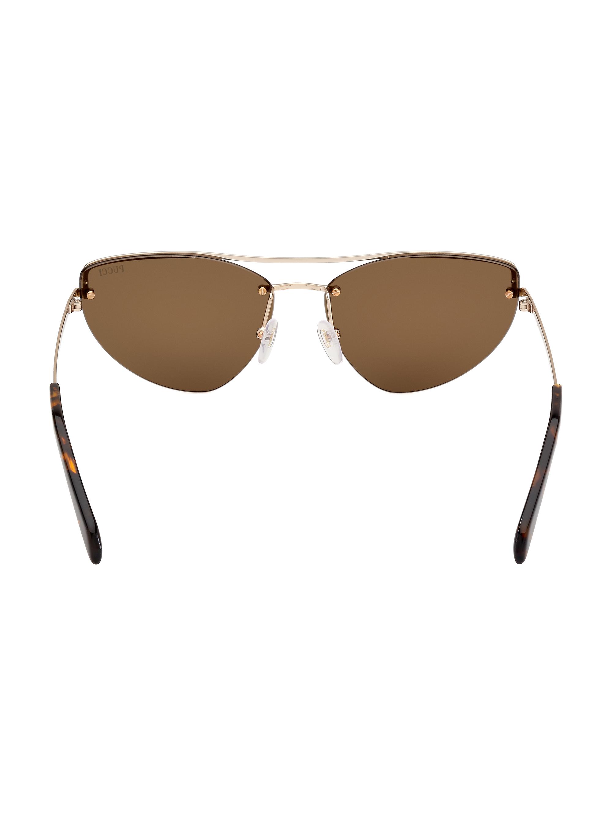 Pucci Emilio Pucci 59 mm Women’s Cat Eye Gold Smoke Sunglasses Pucci Pucci 59MM Cat-Eye Sunglasses | Saks Fifth Avenue main image 2
