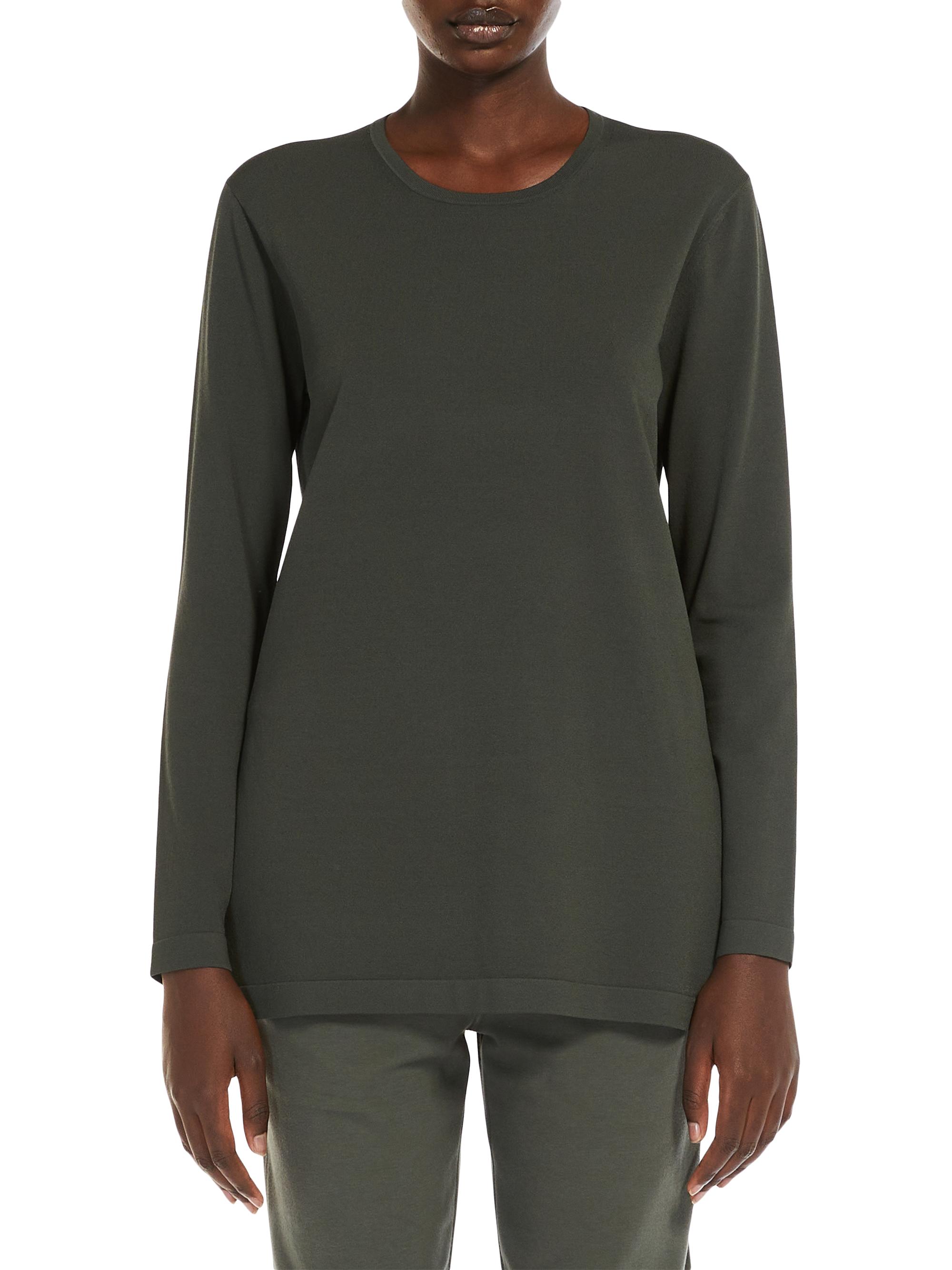 MM Max Mara Women's Elegia Crewneck Sweater - Dark Green