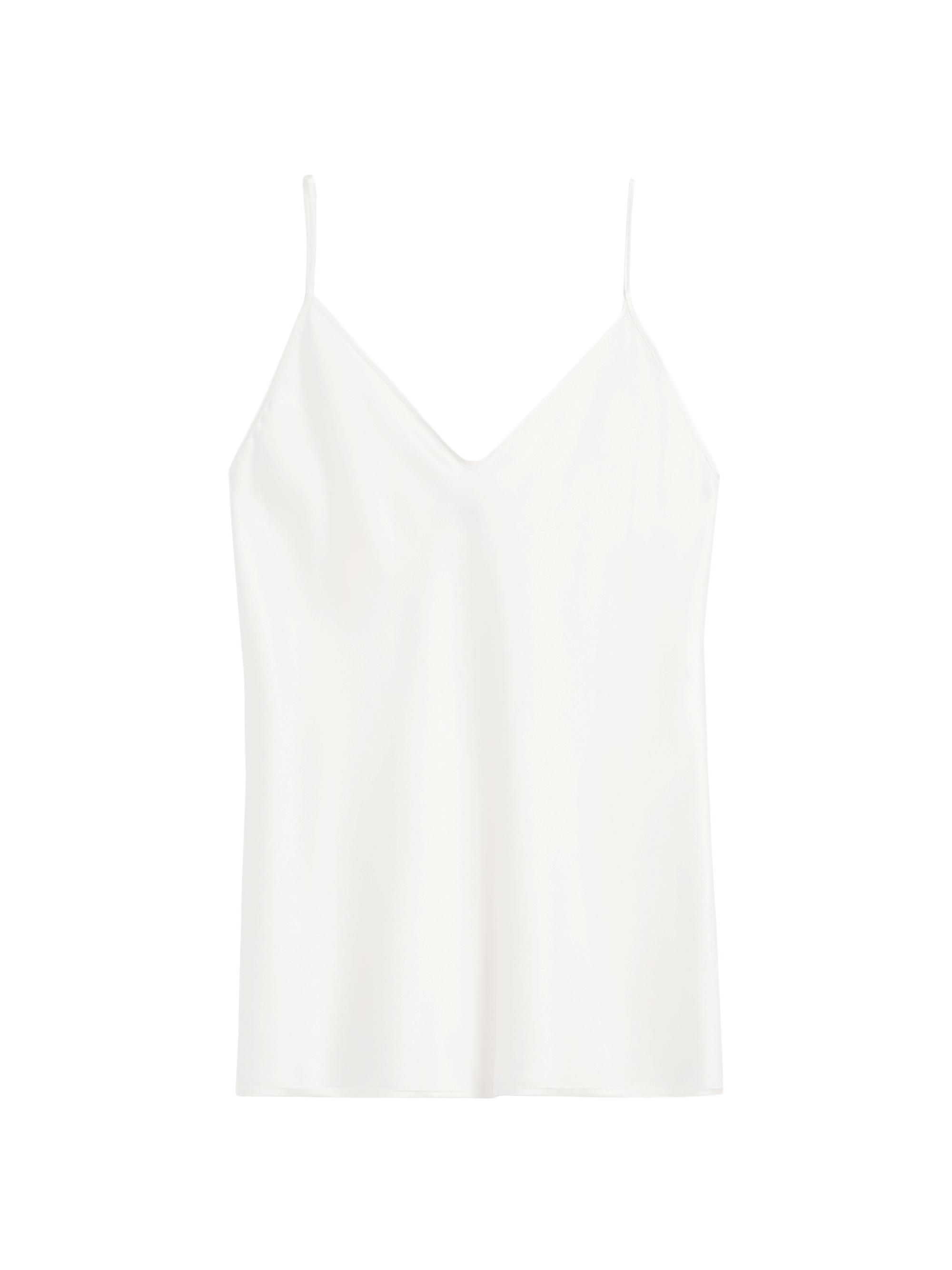Max Mara Leisure Women's Lucca Silk Cami - White