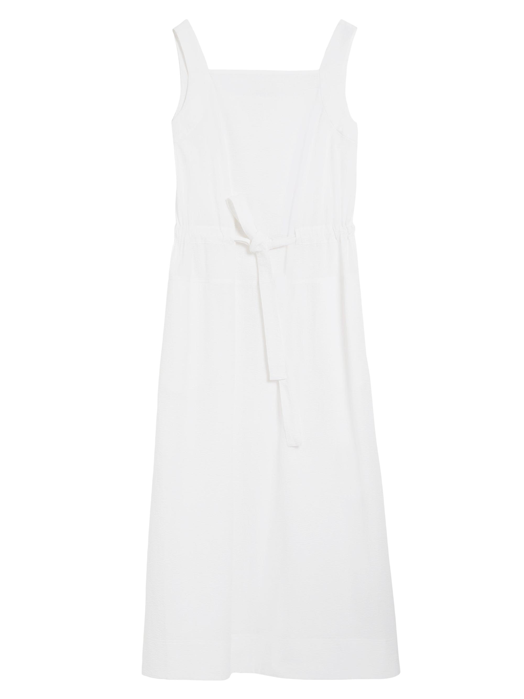 MM Max Mara Women's Panfilo Cotton Midi-Dress - Optical White