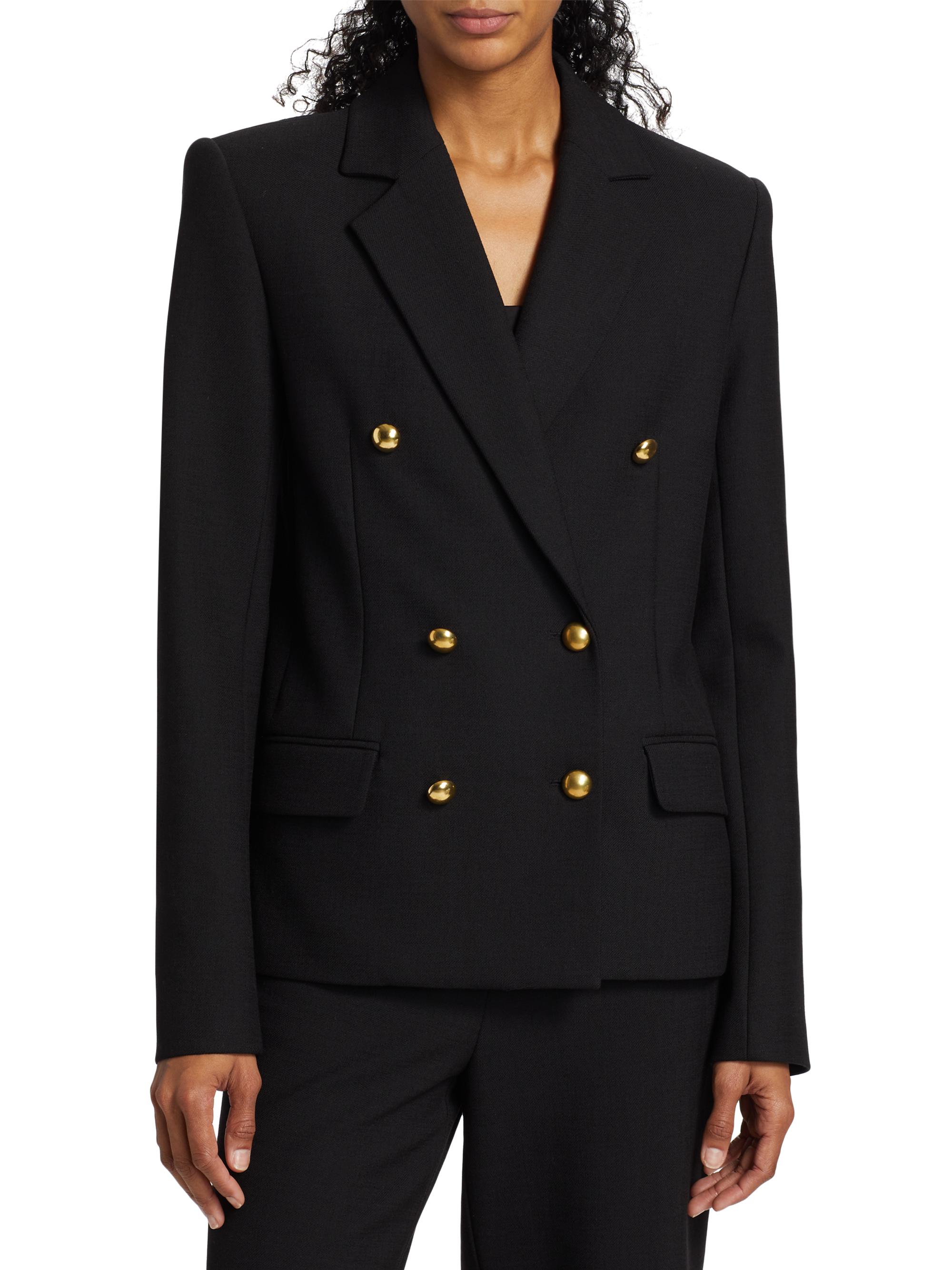 SIMKHAI Becky Double-Breasted Blazer | Saks Fifth Avenue