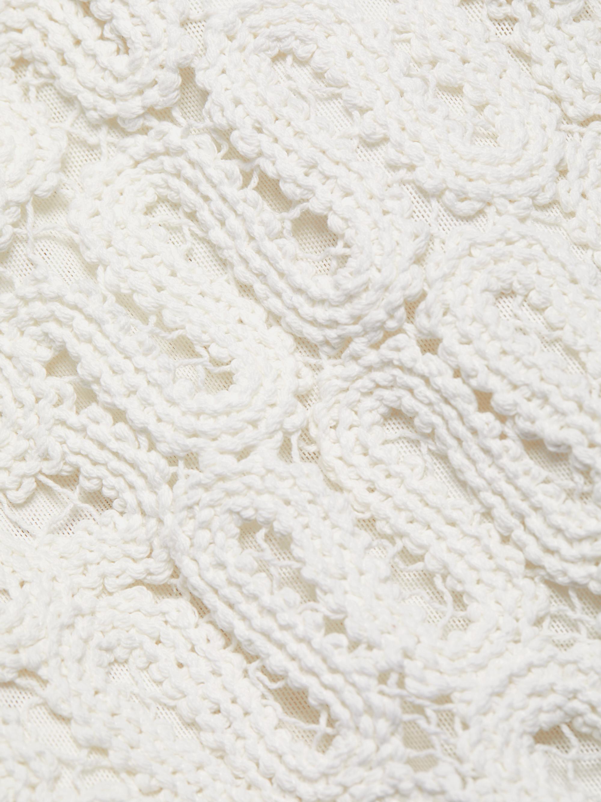 SIMKHAI Elise Crocheted Midi-Dress | Saks Fifth Avenue