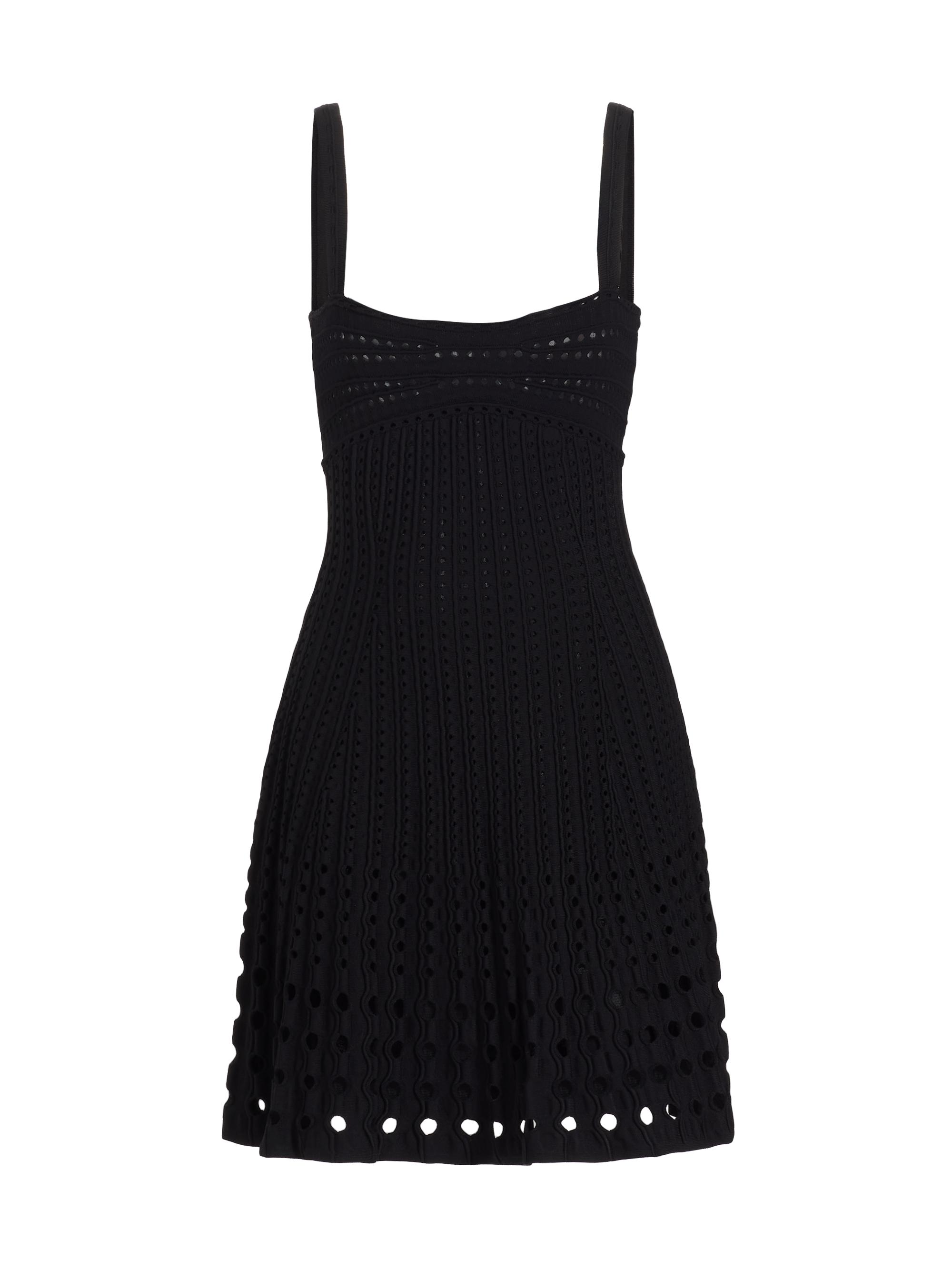 SIMKHAI Women's Franklin Laser-Cut Minidress - Black