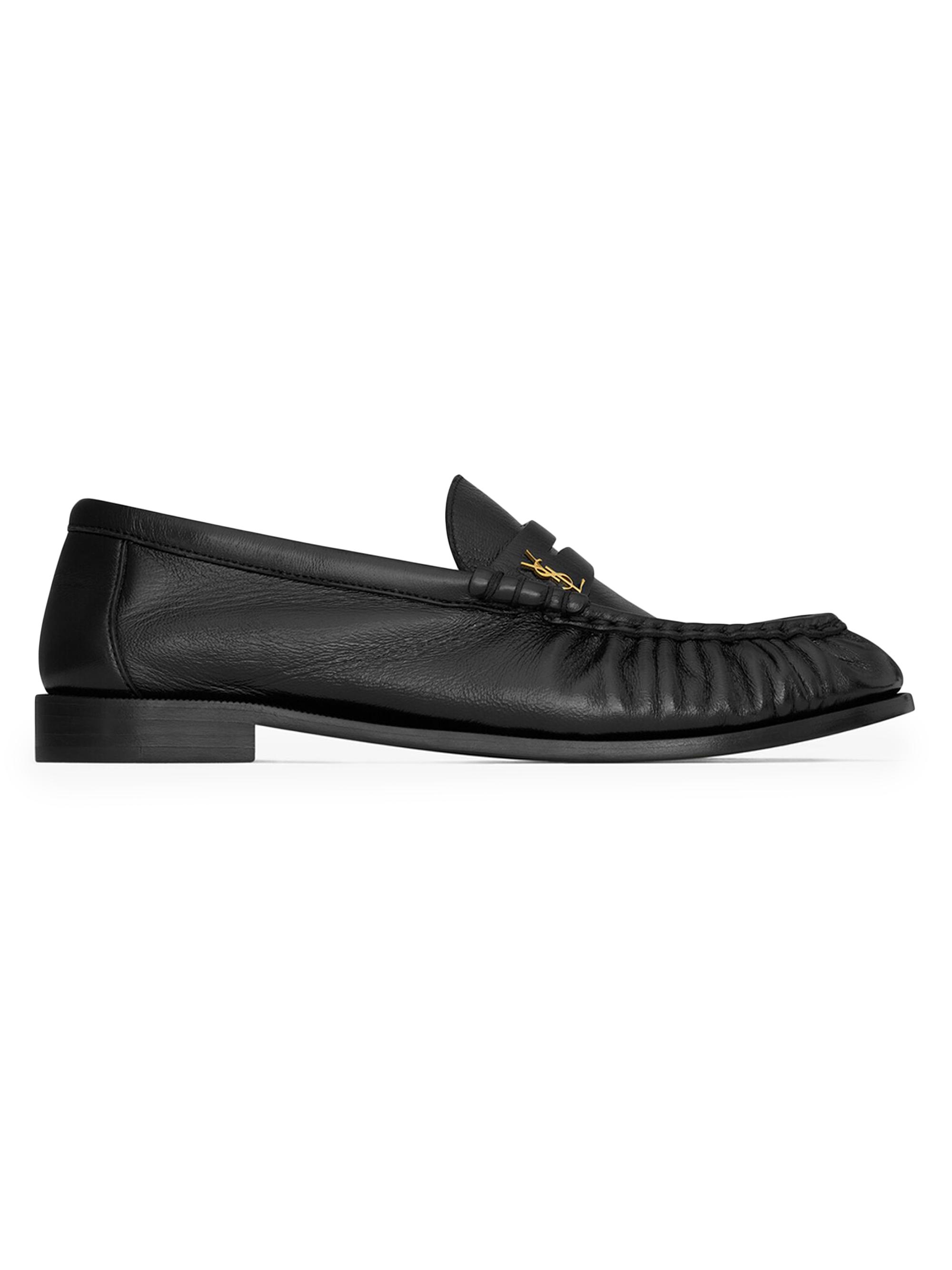Acne Studios Boafer Leather Loafers | Saks Fifth Avenue