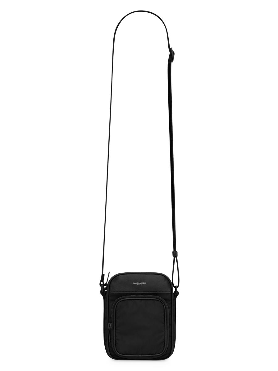【SAINT LAURENT】BIG Sale★City Mini Nylon バッグ Saint Laurent City Saint Laurent Mini Camera Bag In Nylon