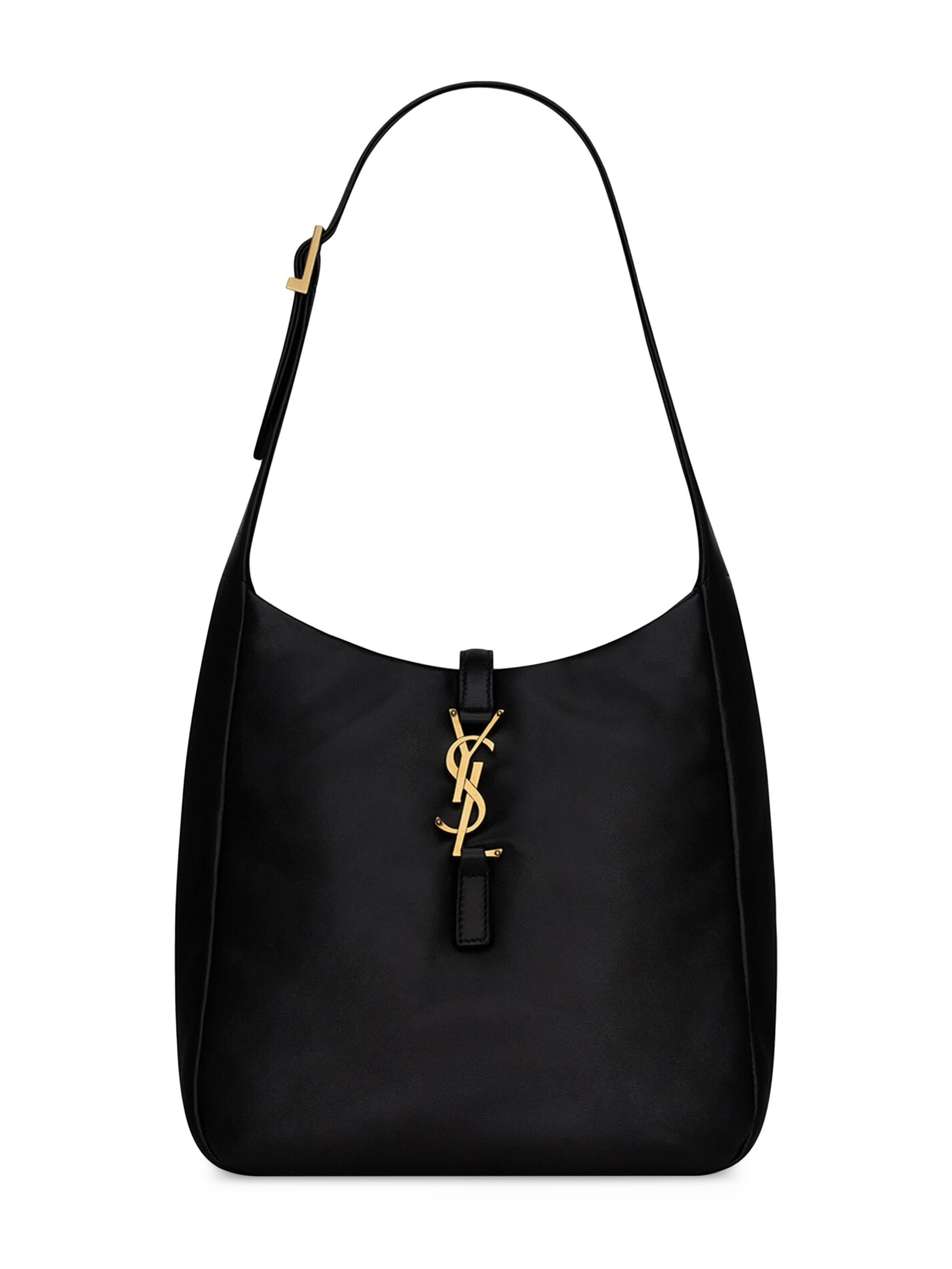 Saint Laurent Women's Le 5 à 7 Supple  In Padded Lambskin - Black