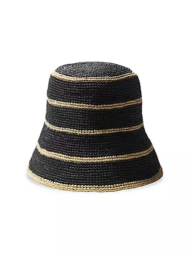 Short-Brim T Monogram Bucket Hat: Women's Accessories, Hats