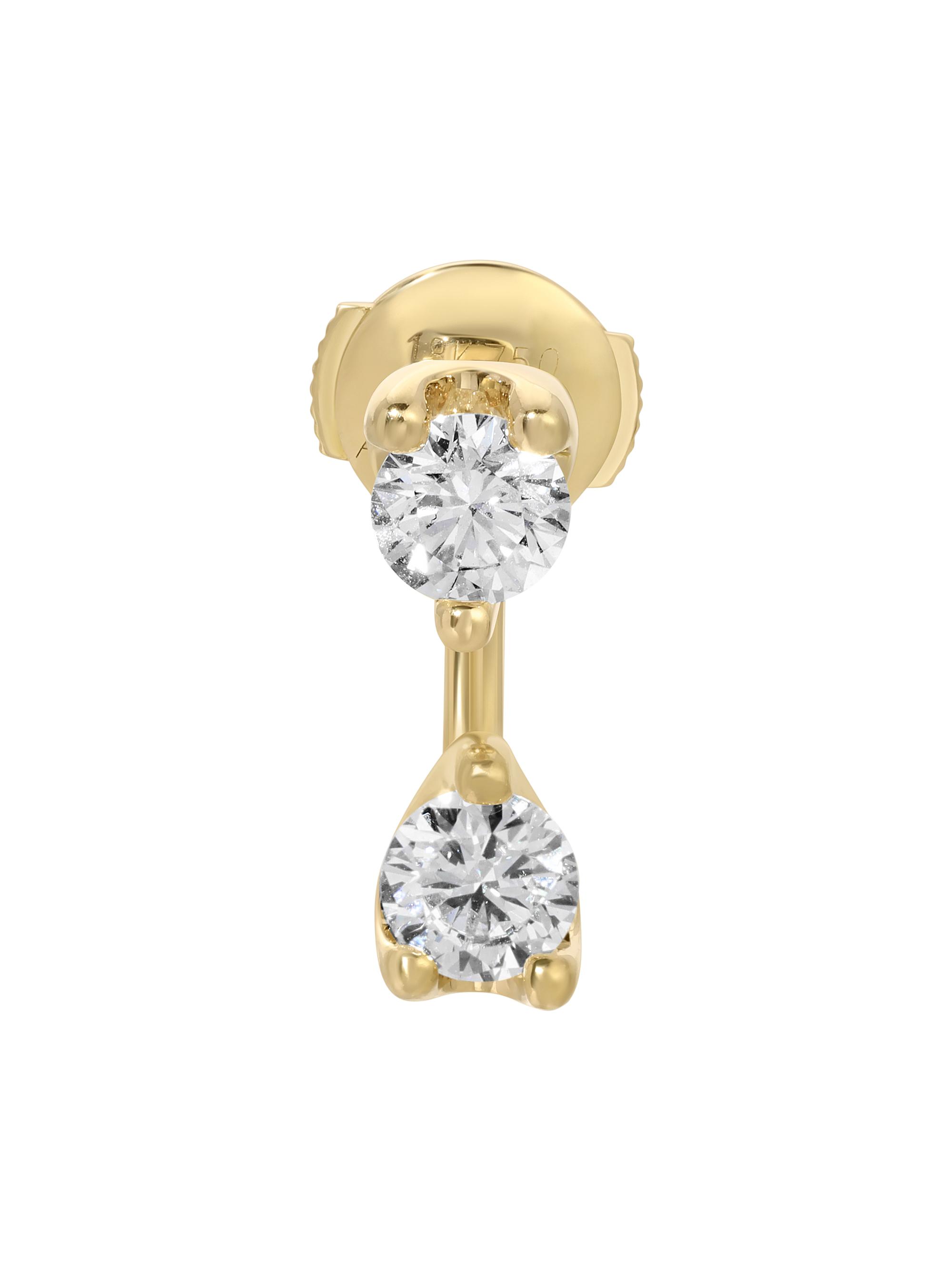 Anita Ko Women's Orbit  18K Yellow Gold & 0.80 TCW Diamond Single Earring - Yellow Gold